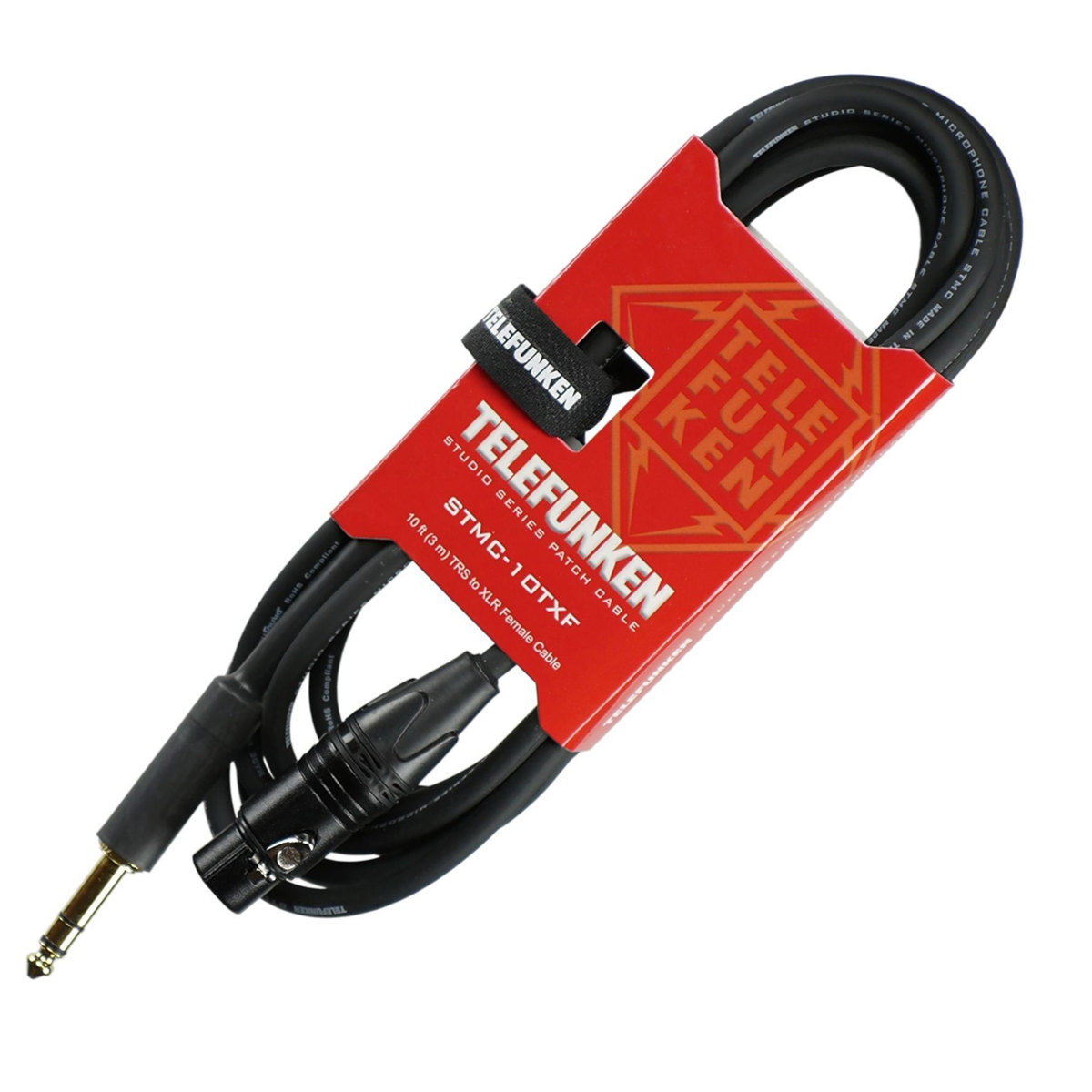 

Telefunken Studio Series STMC-10TXF 10' TRS to Female XLR Cable
