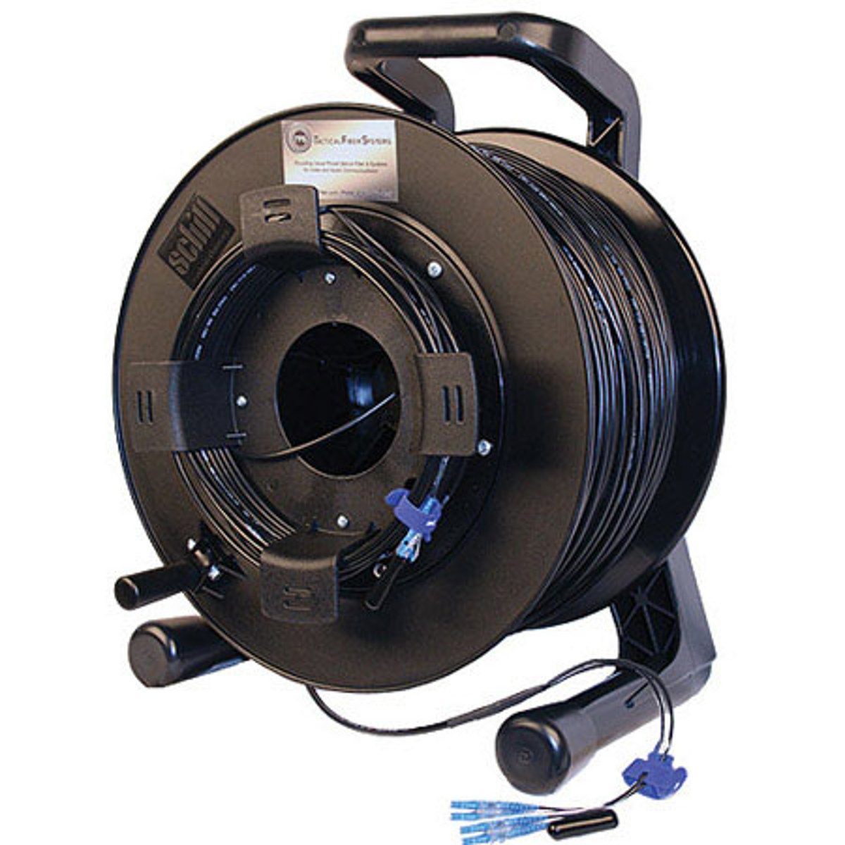 

Tactical Fiber Systems 2000' Fiber Cable with Duplex LC, 4 Single-Mode Fibers