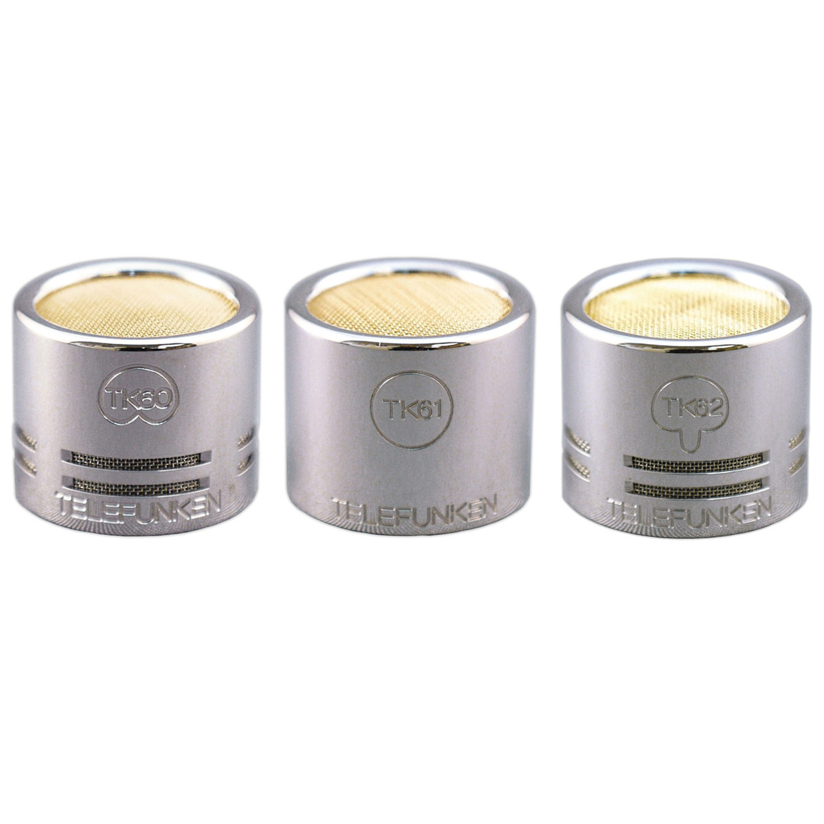 

Telefunken TK60, TK61 & TK62 Capsule Set for M260 &M60 Microphones, Matched Set