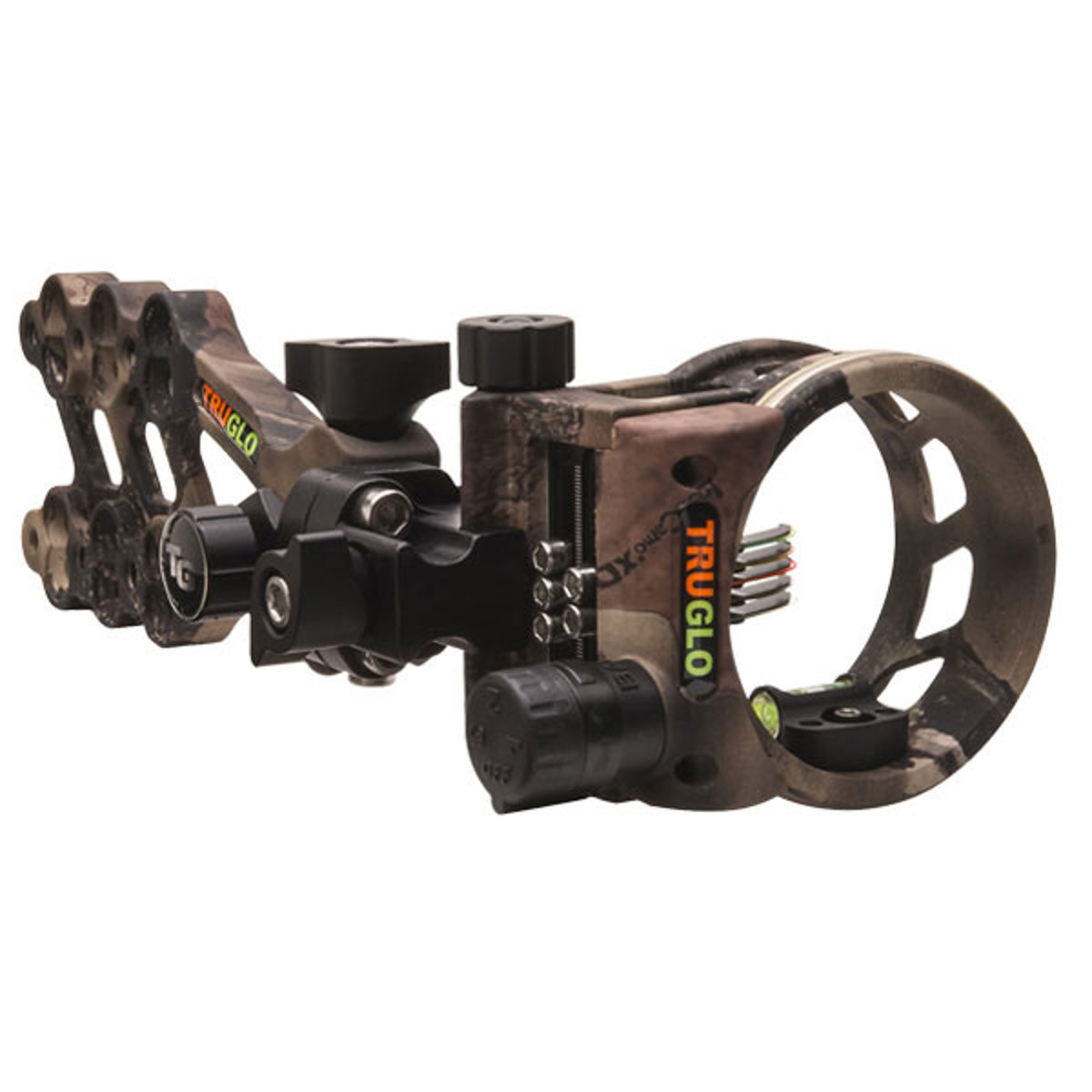 

TruGlo HYPER-STRIKE 5 Light Archery Sight with Decreasing Diameter Pin, LXD Camo