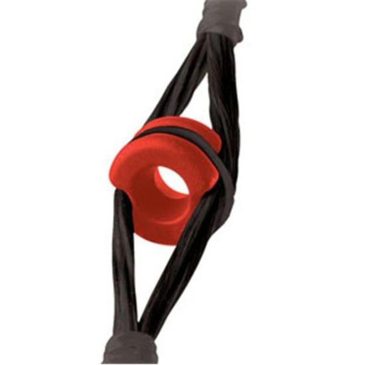 

TruGlo Centra Peep Pro-Series 1/4" Diameter Bow Sight, Red, 50 Pack