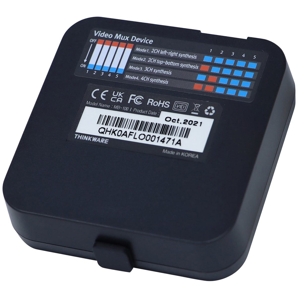

Thinkware Multiplexer Box for F200PRO/F790/X800/X700 Dash Cameras