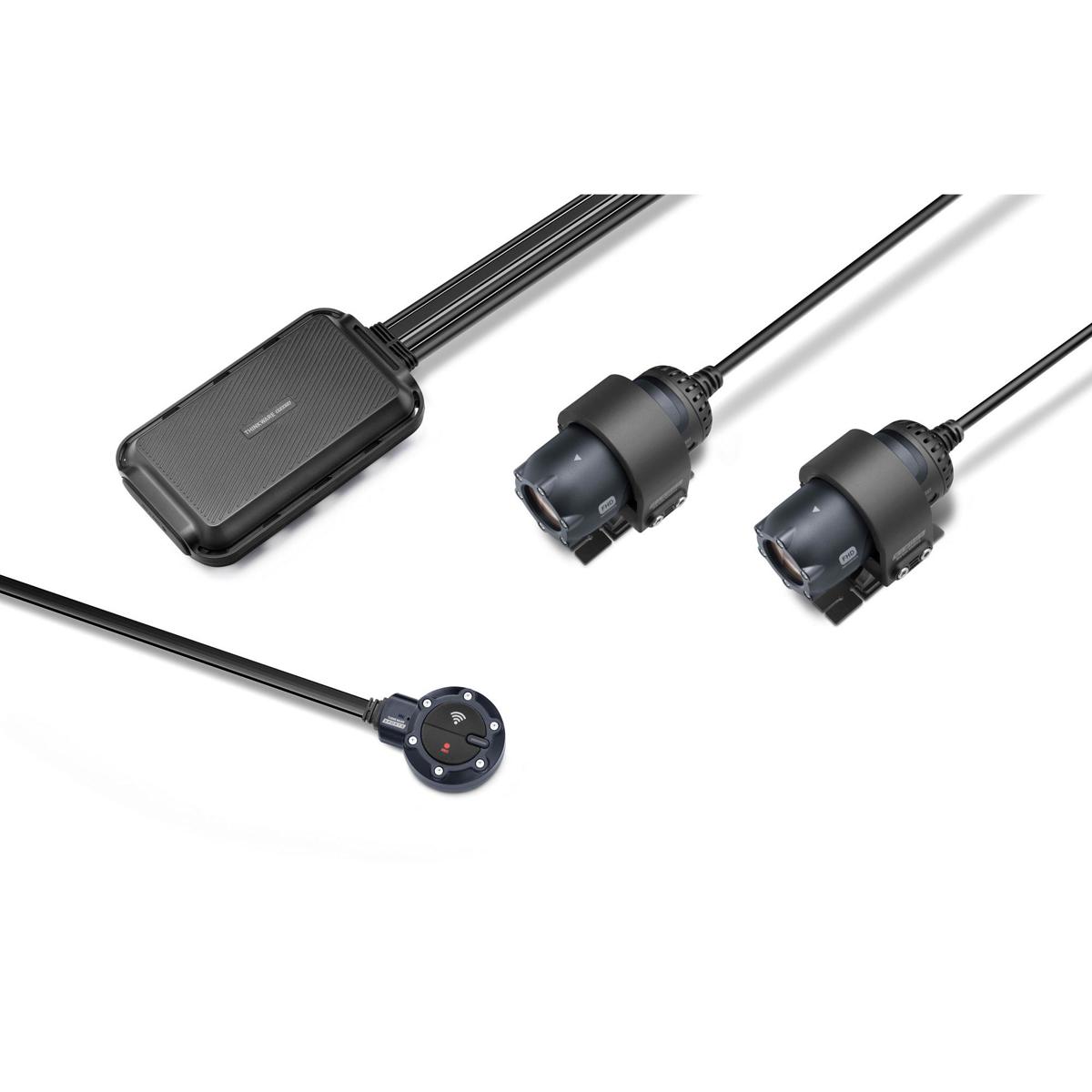 Thinkware M1 1080p 2-канальная автоспортивная Wi-Fi камера емкостью 32 ГБ для мотоциклов