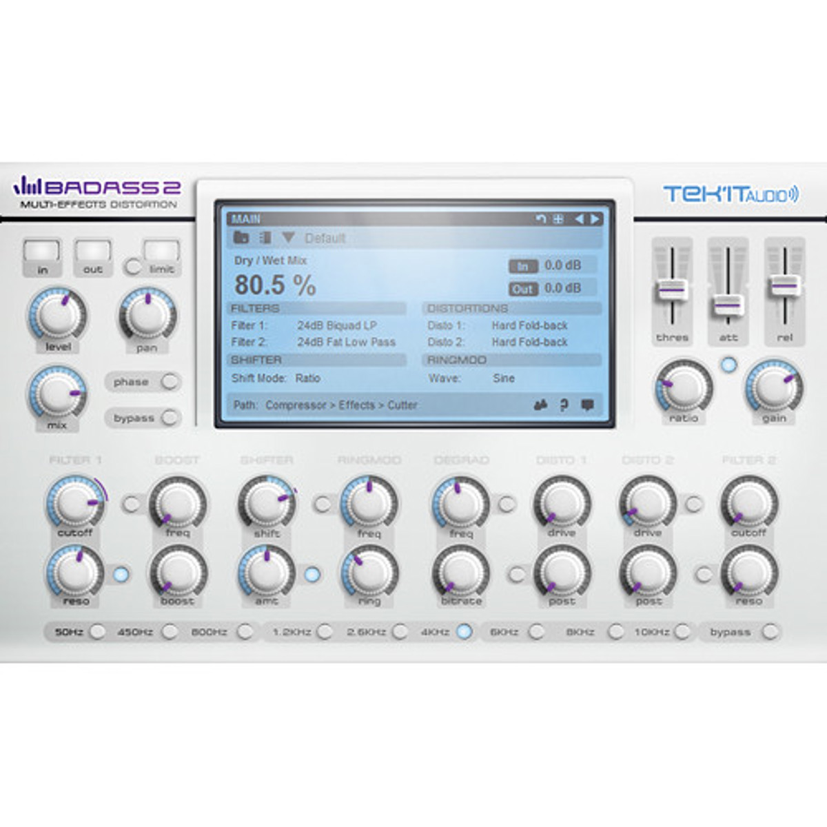 

Tek'it Audio Badass 2 Multi-Effects Distortion Software Plug-In, Download