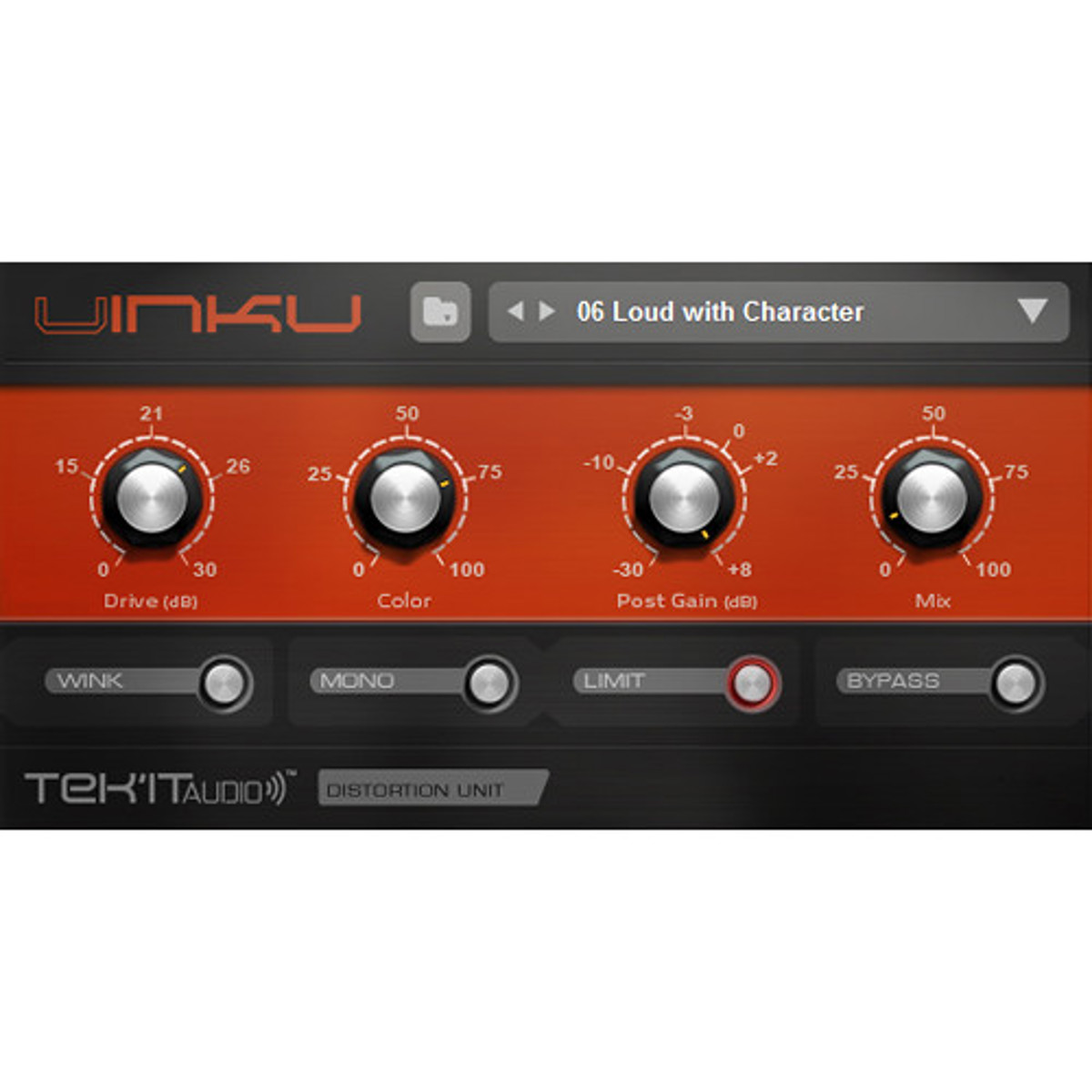 

Tek'it Audio Uinku Distortion Software Plug-In, Electronic Delivery