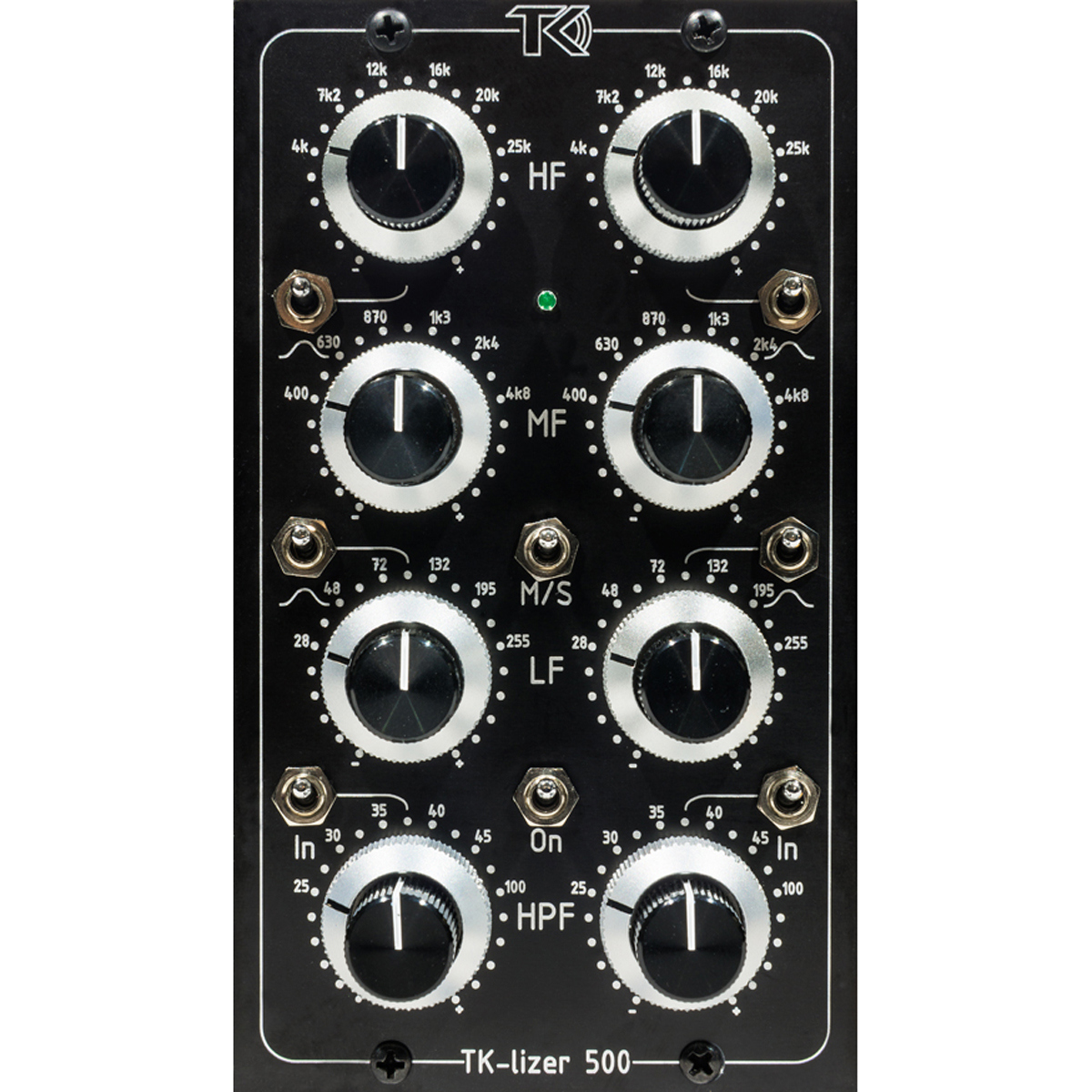 

TK Audio 500-Series Dual Mono EQ