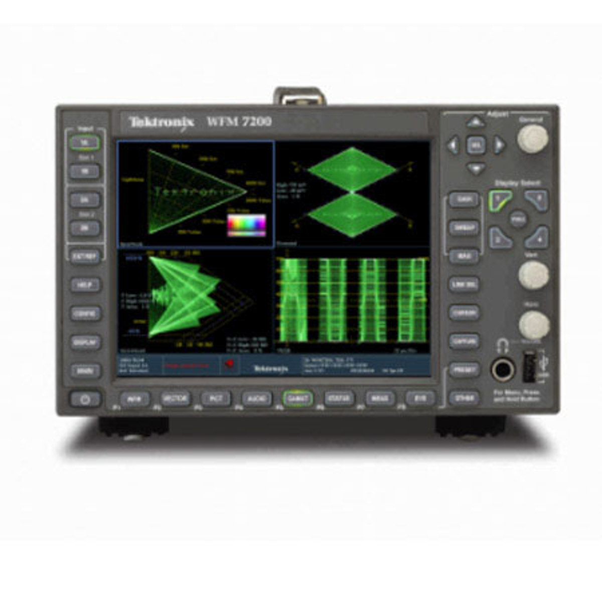 

Tektronix WFM7200 Multiformat Multistandard Waveform Monitor