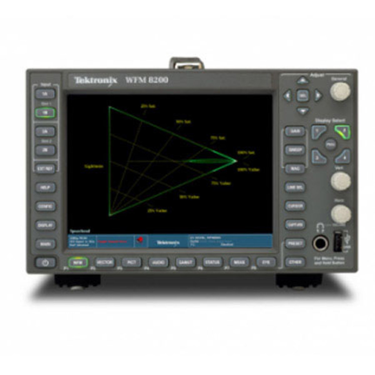 

Tektronix WFM8200 Advanced Analog/SD/HD/3G-SDIWaveform Monitor