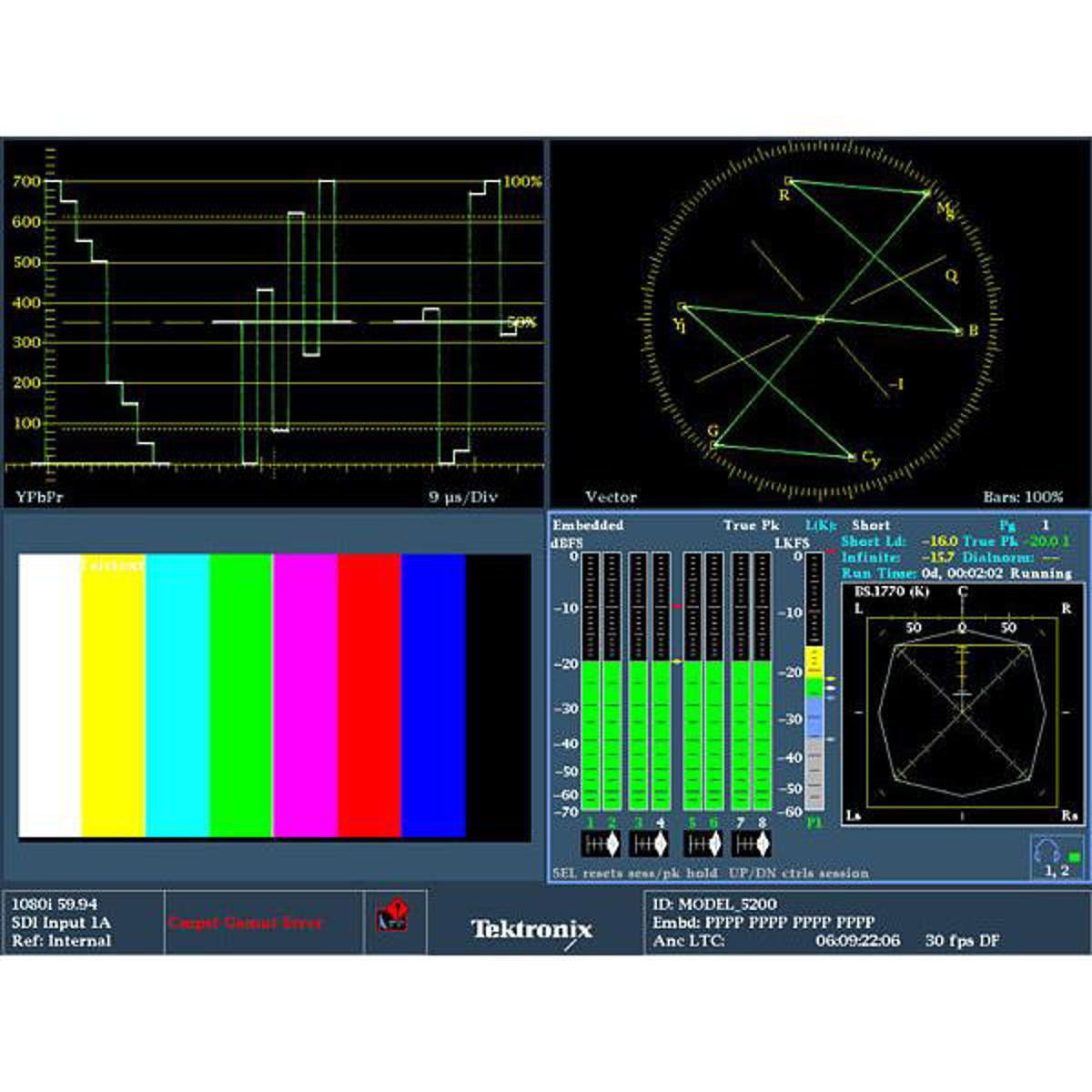 

Tektronix GEN Internal Option for WVR5200 Video Waveform Rasterizer
