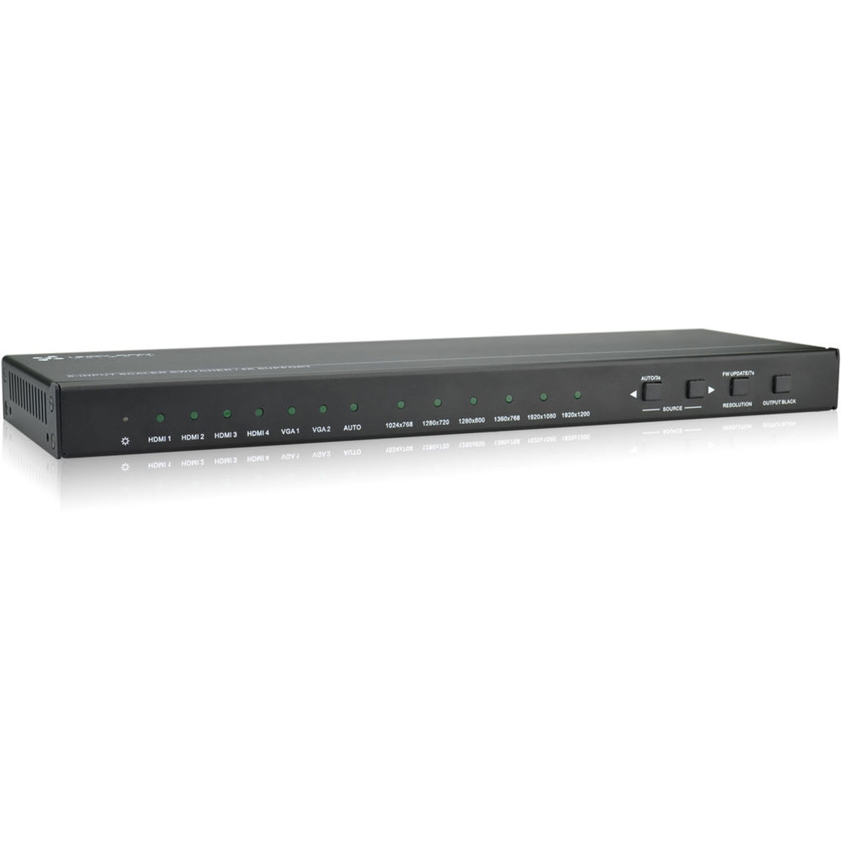 

TechLogix TL-6X1-HDV 6x1 HDMI/VGA Scaler Switcher