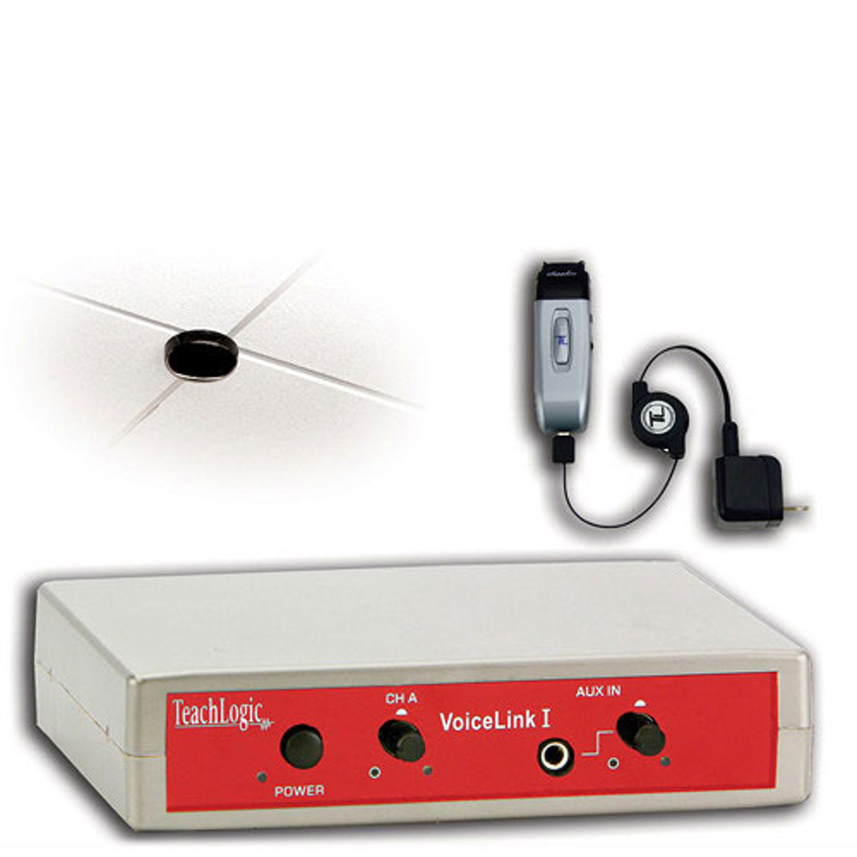 

TeachLogic IRV-1155 System, VoiceLink I IR-100 Receiver, IRT-55 Tx