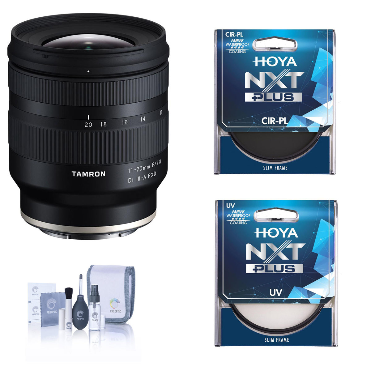 

Tamron 11-20mm f/2.8 Di III-A RXD Lens for Sony E w/Hoya 67mm UV+CPL Filter Kit