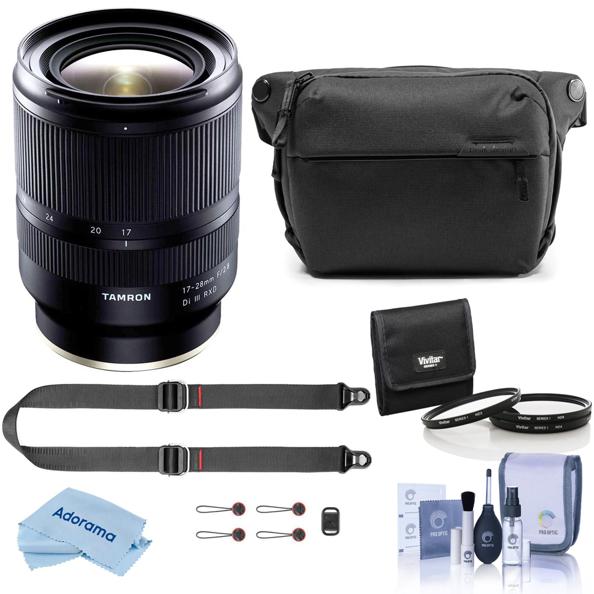 

Tamron 17-28mm f/2.8 Di III RXD Lens for Sony E with Essentials Kit