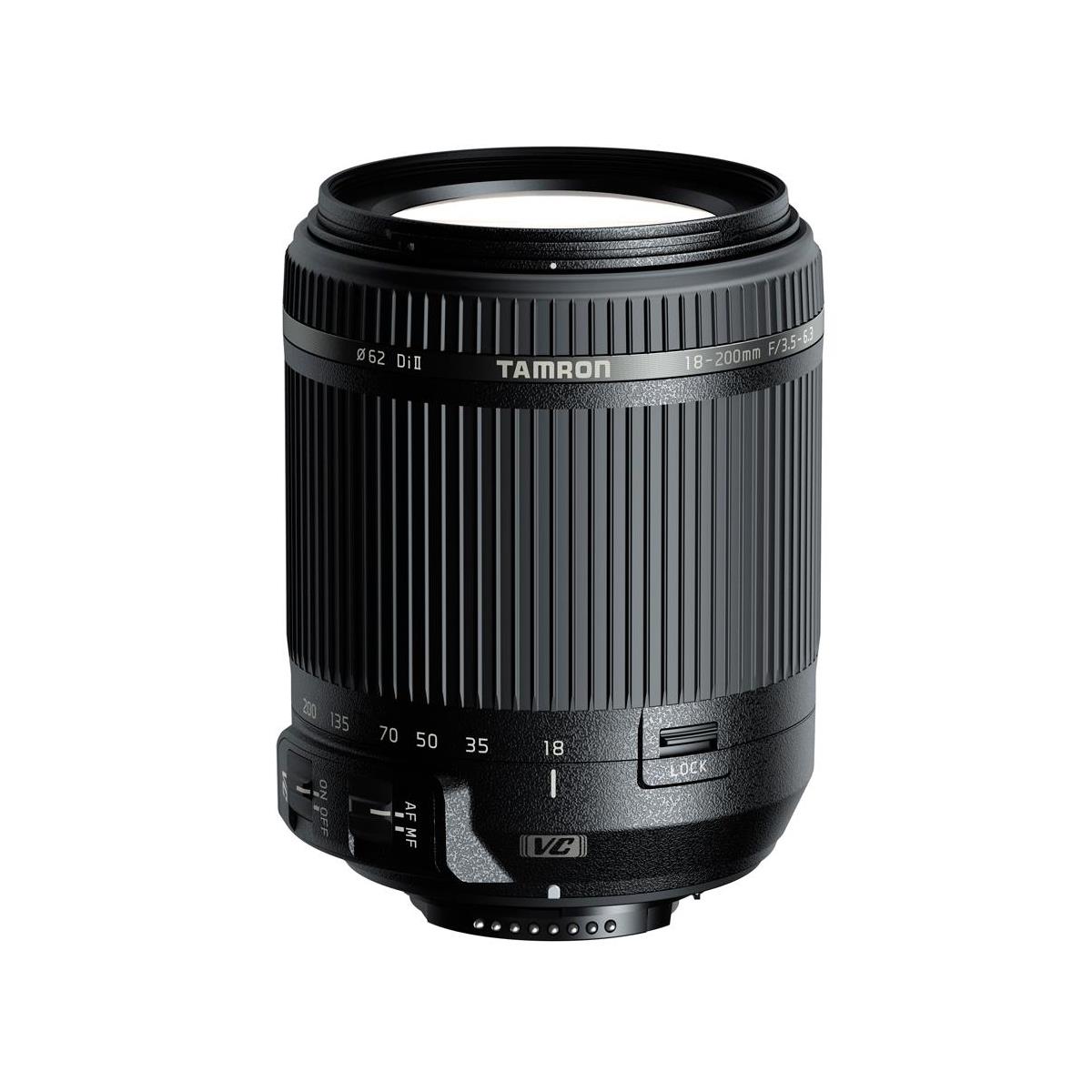 Tamron 18-200mm f/3.5-6.3 Di II VC AF Zoom Lens for Nikon F Mount