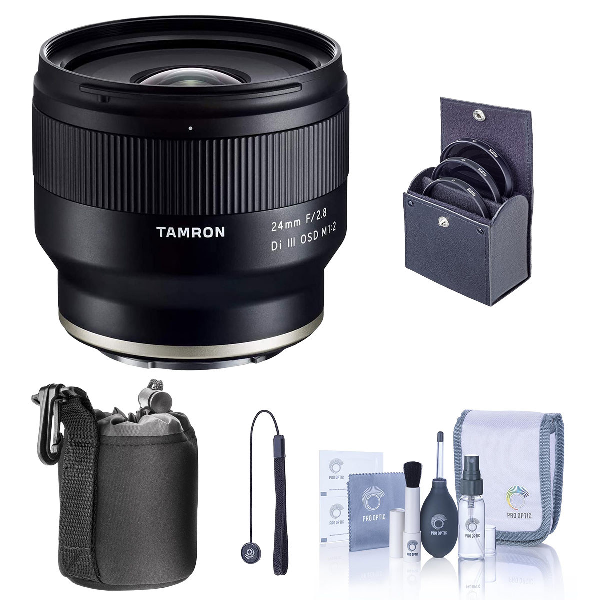 

Tamron 24mm f/2.8 DI III OSD Lens for Sony FE with Accessories Kit