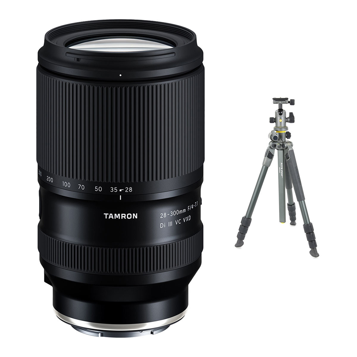 

Tamron 28-300mm f/4-7.1 Di III VC VXD Lens w/ALTA PRO 2+ 264AB Aluminum Tripod