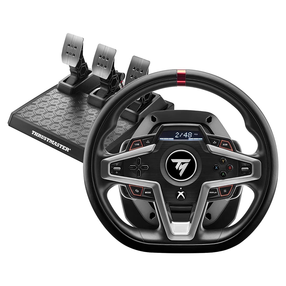 Image of Thrustmaster T248 Racing Wheel and T3PM Pedals for Xbox and PC