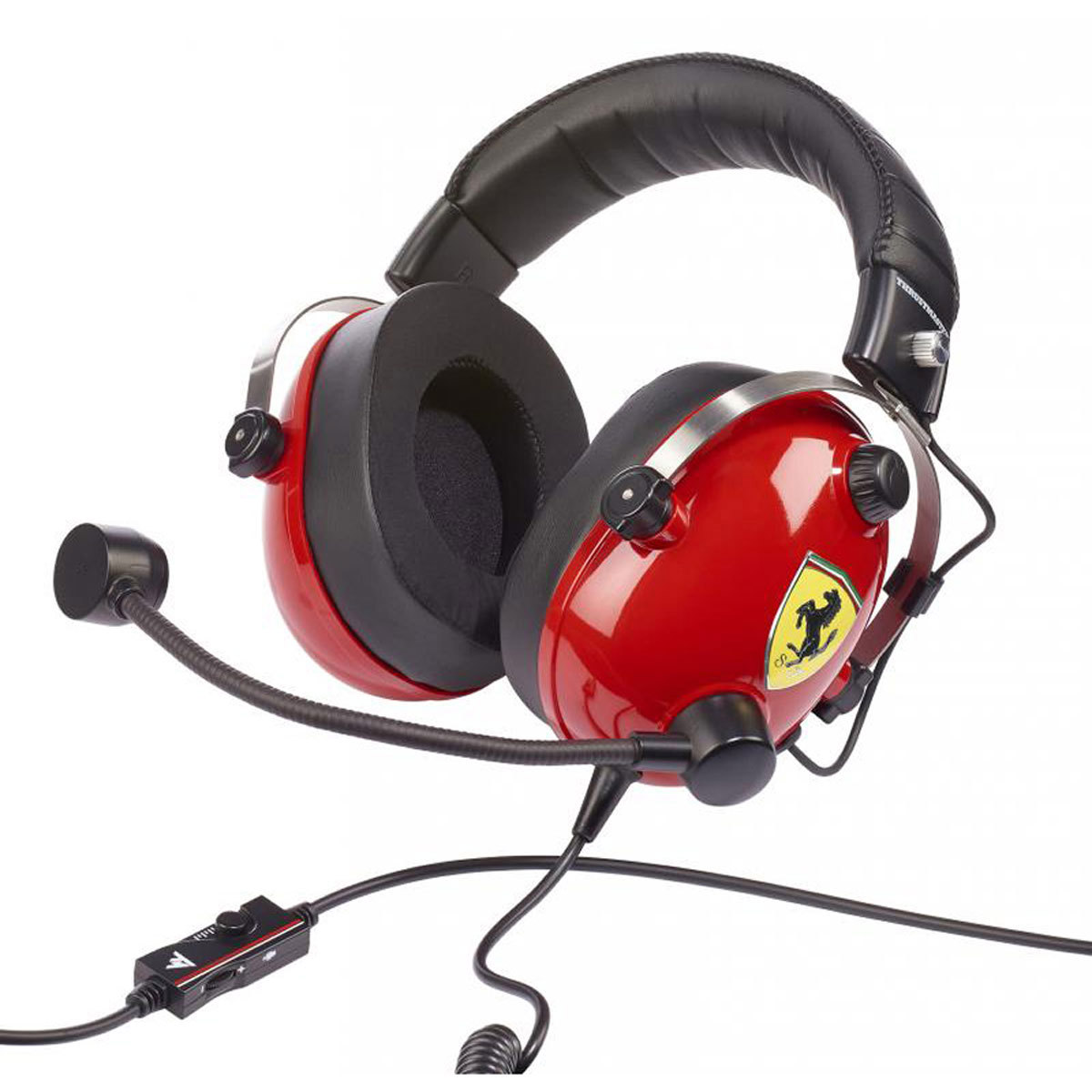 

Thrustmaster T.Racing Scuderia Ferrari Edition Wired Over-Ear Gaming Headset,Red