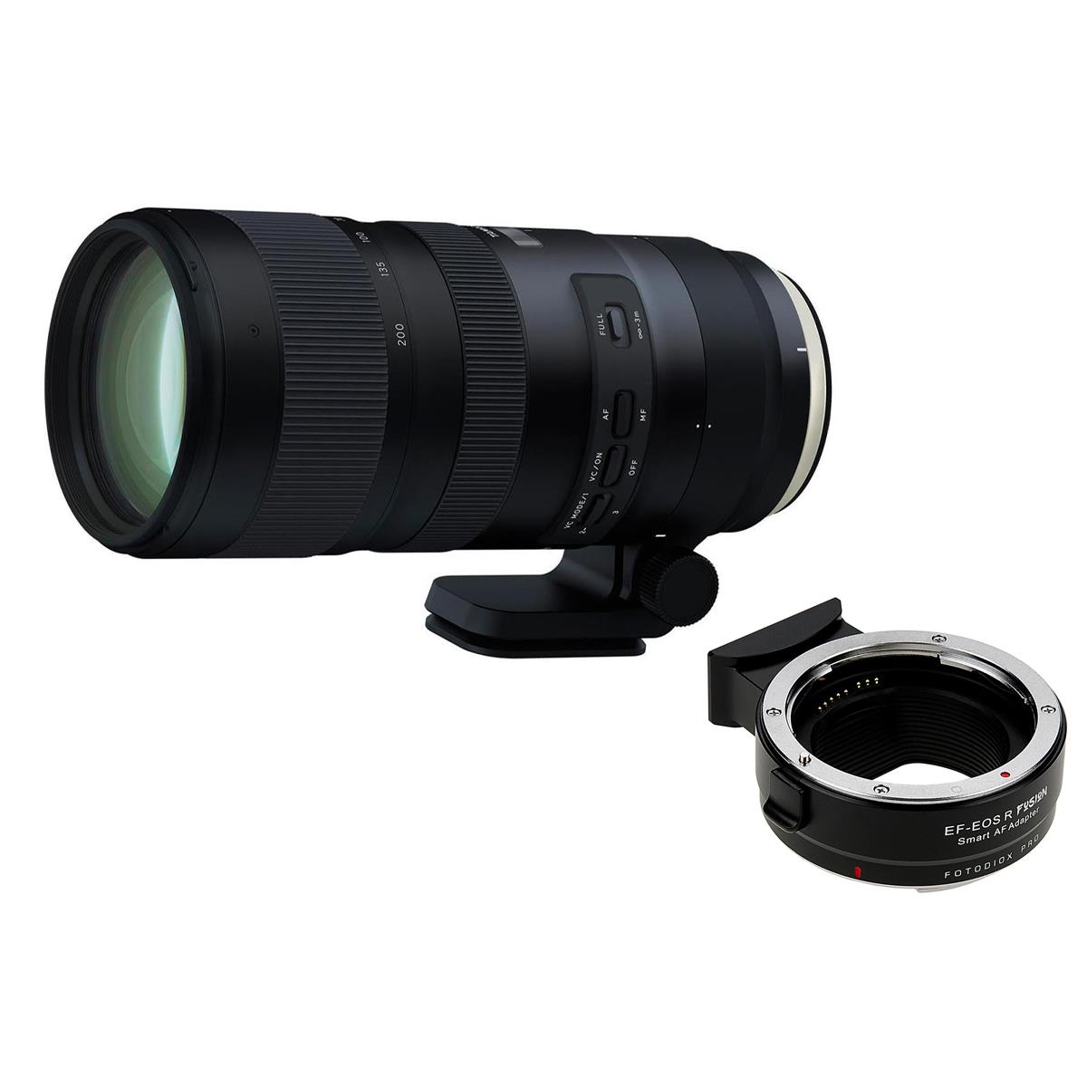 Tamron SP 70-200mm f/2.8 Di VC USD G2 Lens with Canon EOS EF/EF-S to RF Adapter -  AFA025C-700 K