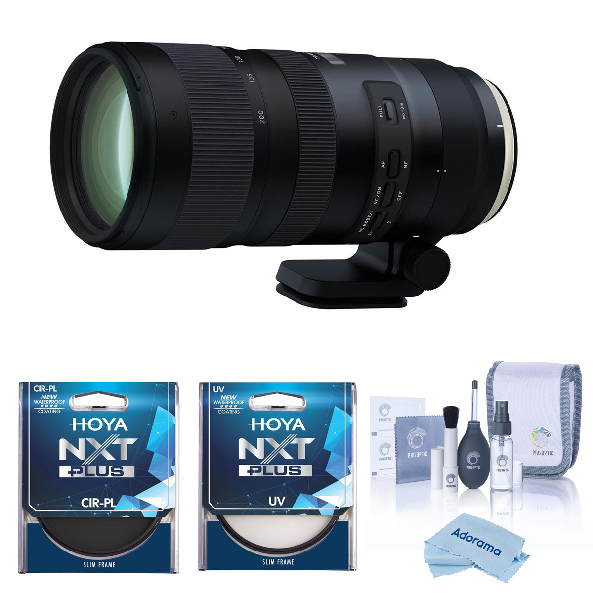 

Tamron SP 70-200mm f/2.8 Di VC USD G2 Lens for Canon EF, w/77mm UV & CPL Filters