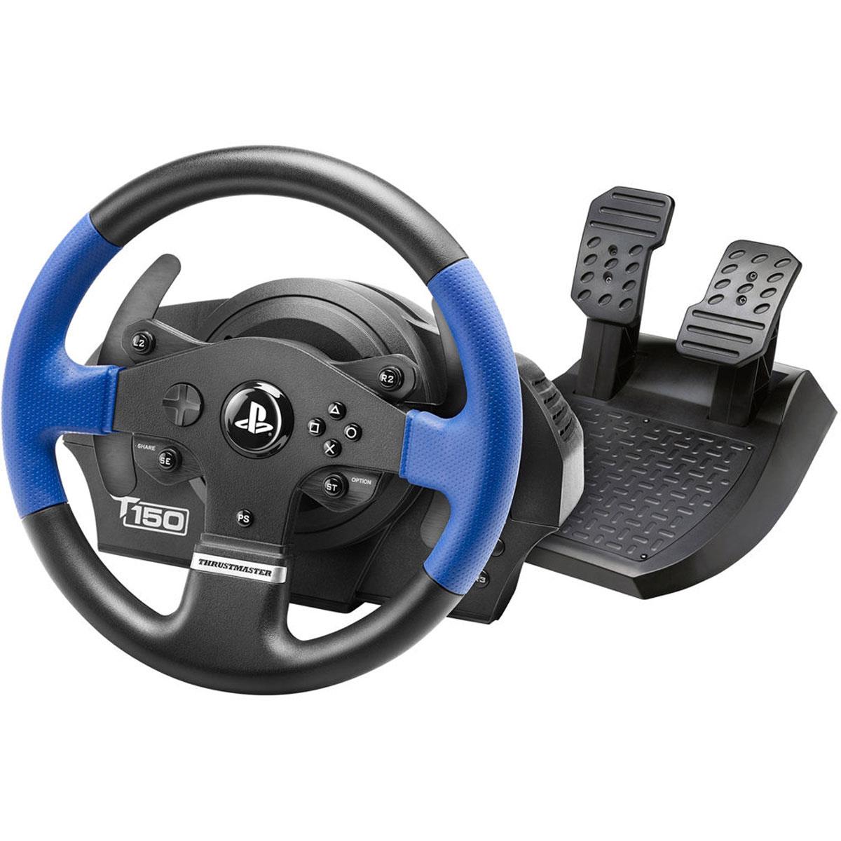 Image of Thrustmaster T150 Force Feedback Racing Wheel for PlayStation and PC