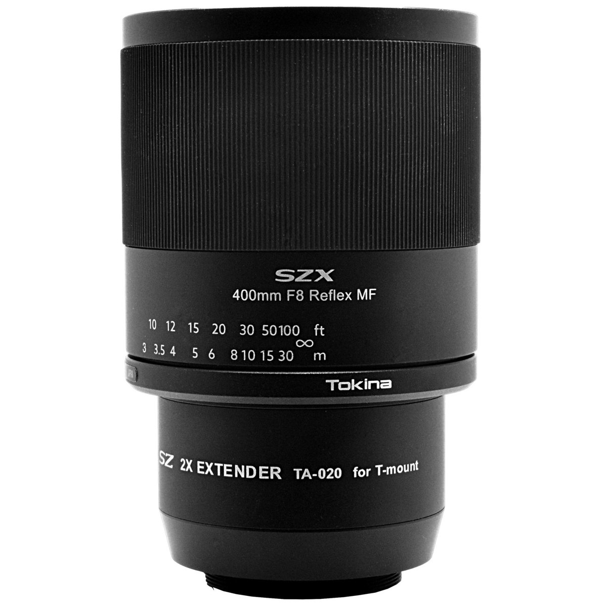 

Tokina SZX 400mm f/8 Reflex MF Lens and 2X Extender Kit for Canon EF-M, Black
