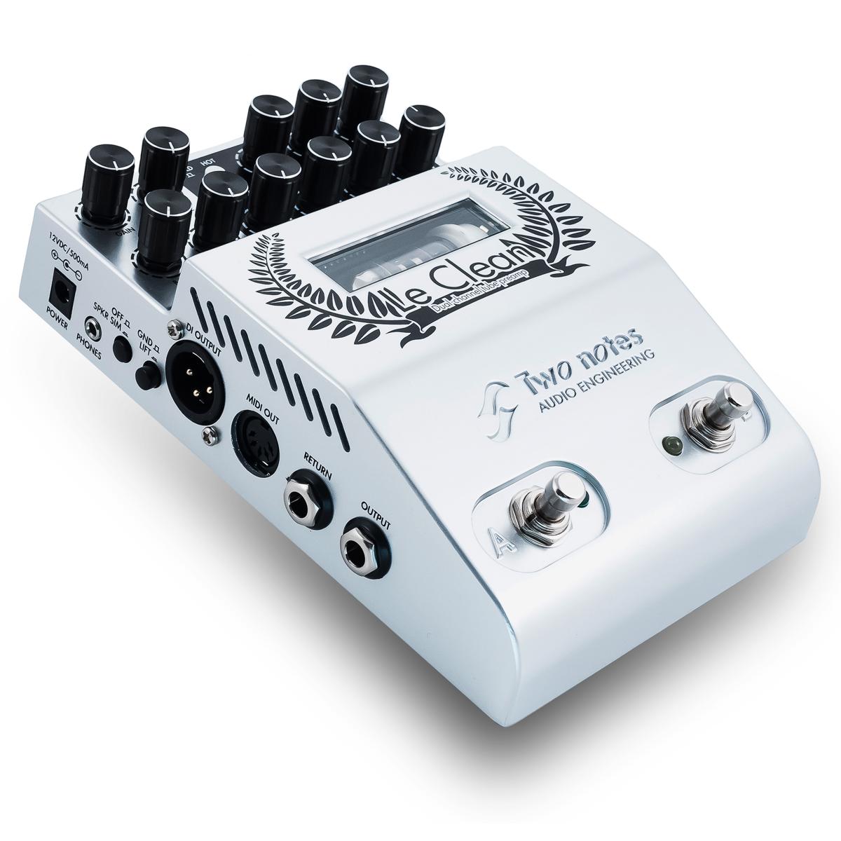 

Two Notes Le Clean Dual-Channel Preamp Pedal