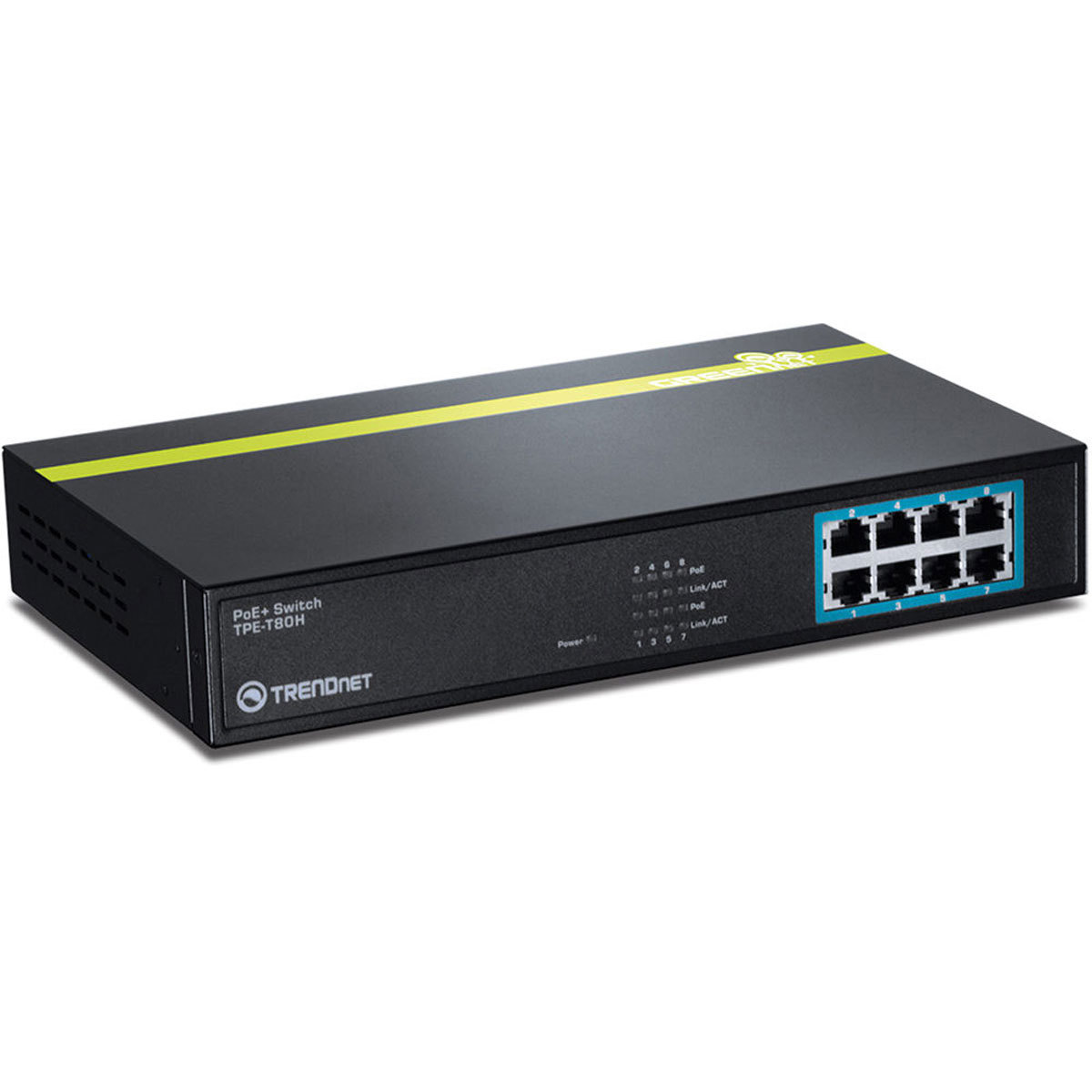 

TRENDnet 8-Port 30w 10/100 Mbps PoE+ Switch