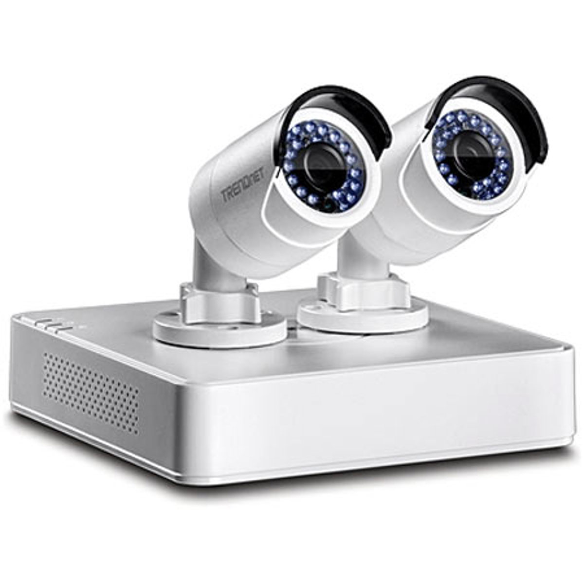 

TRENDnet TV-NVR104K 4-Channel HD PoE NVR Kit with 1TB HDD and 2x IP Cameras