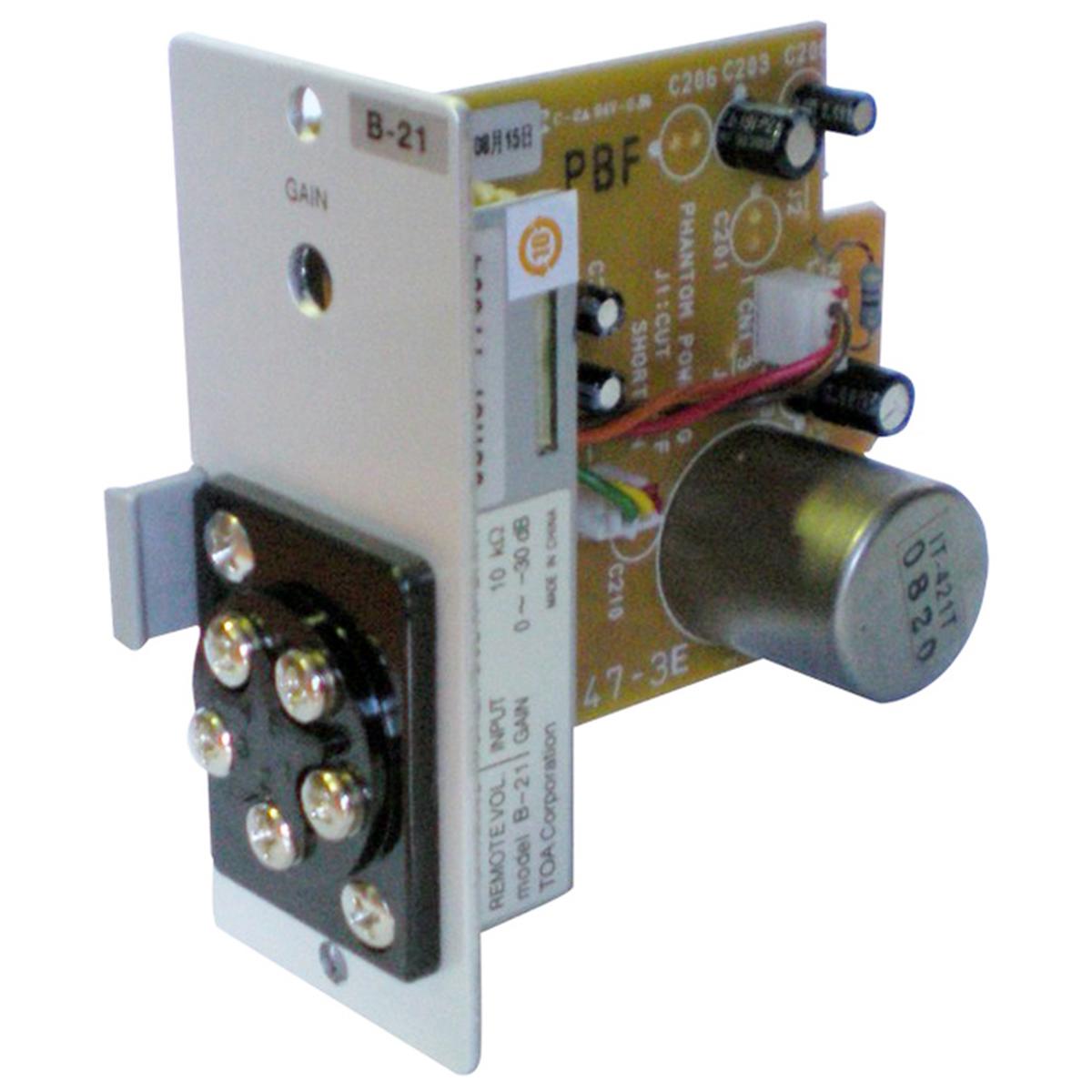 

TOA Electronics B-21S Balanced Line Level Screw Terminal Input Module