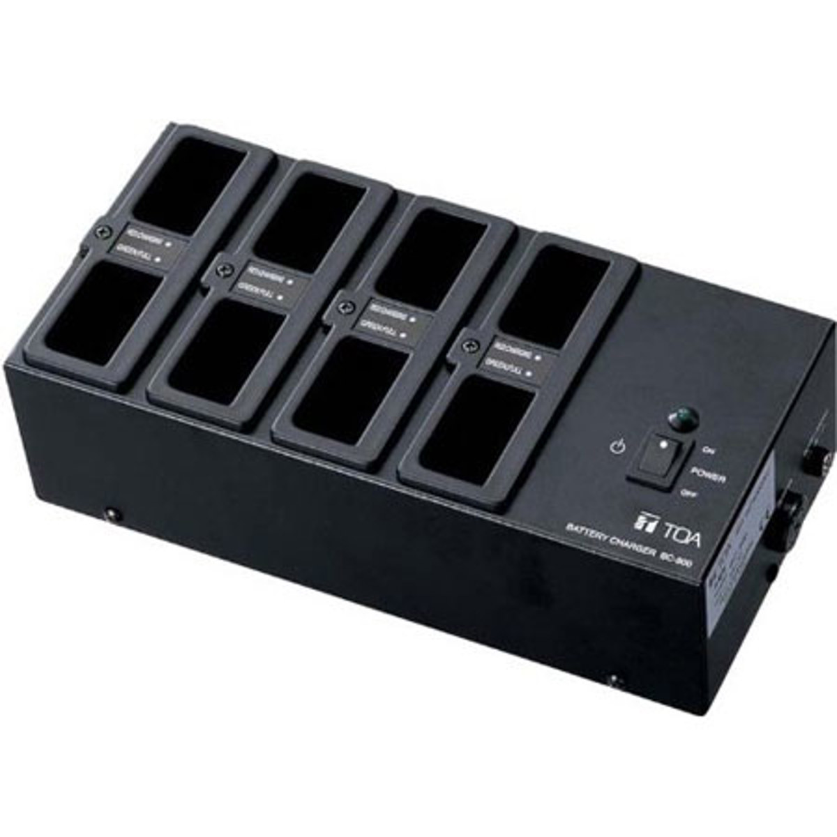

TOA Electronics 8-Bay Battery Charger for BP-900UL Chairperson Station Batteries