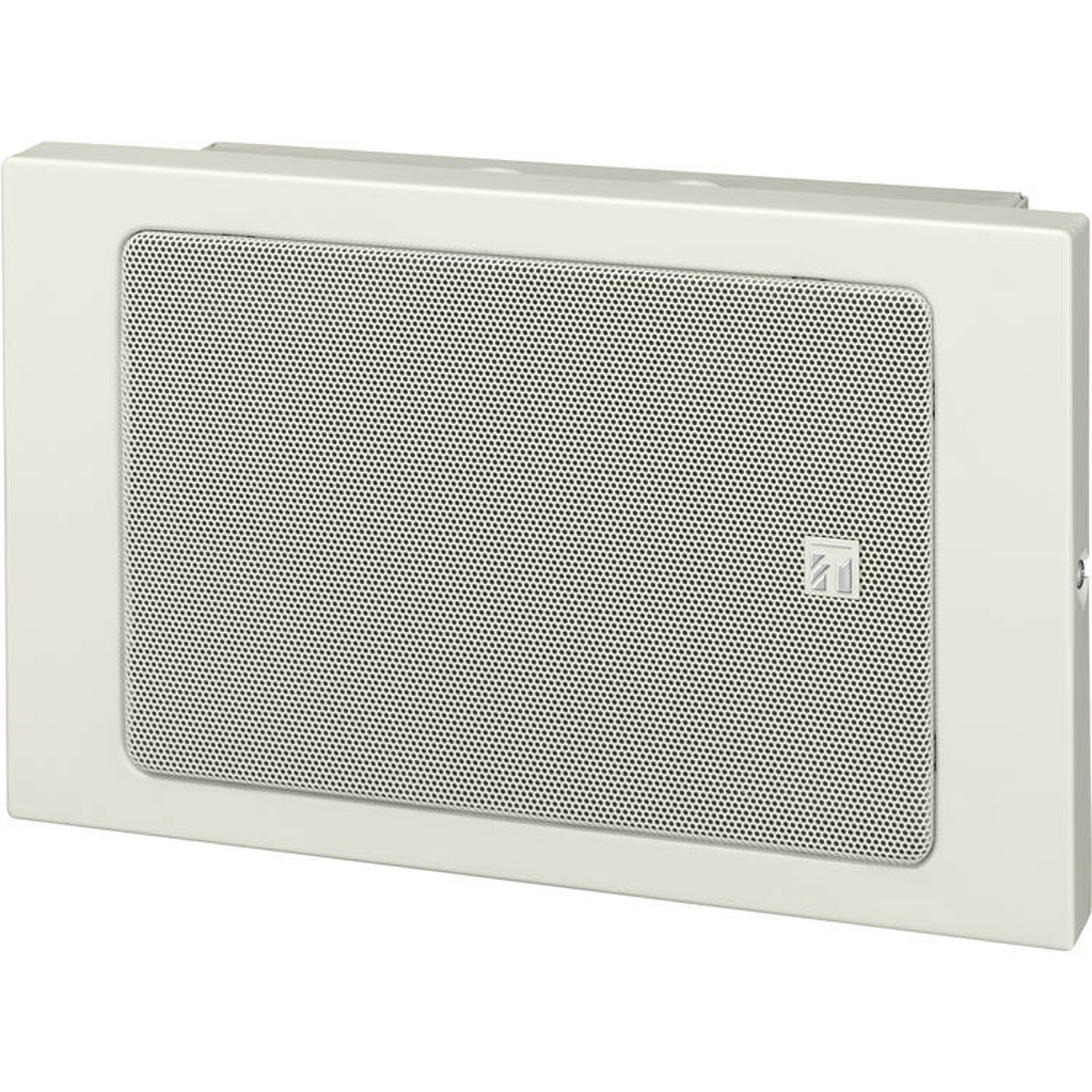 

TOA Electronics BS-680U Metal Wall Mount Box 6" Paging Speaker, Single, White