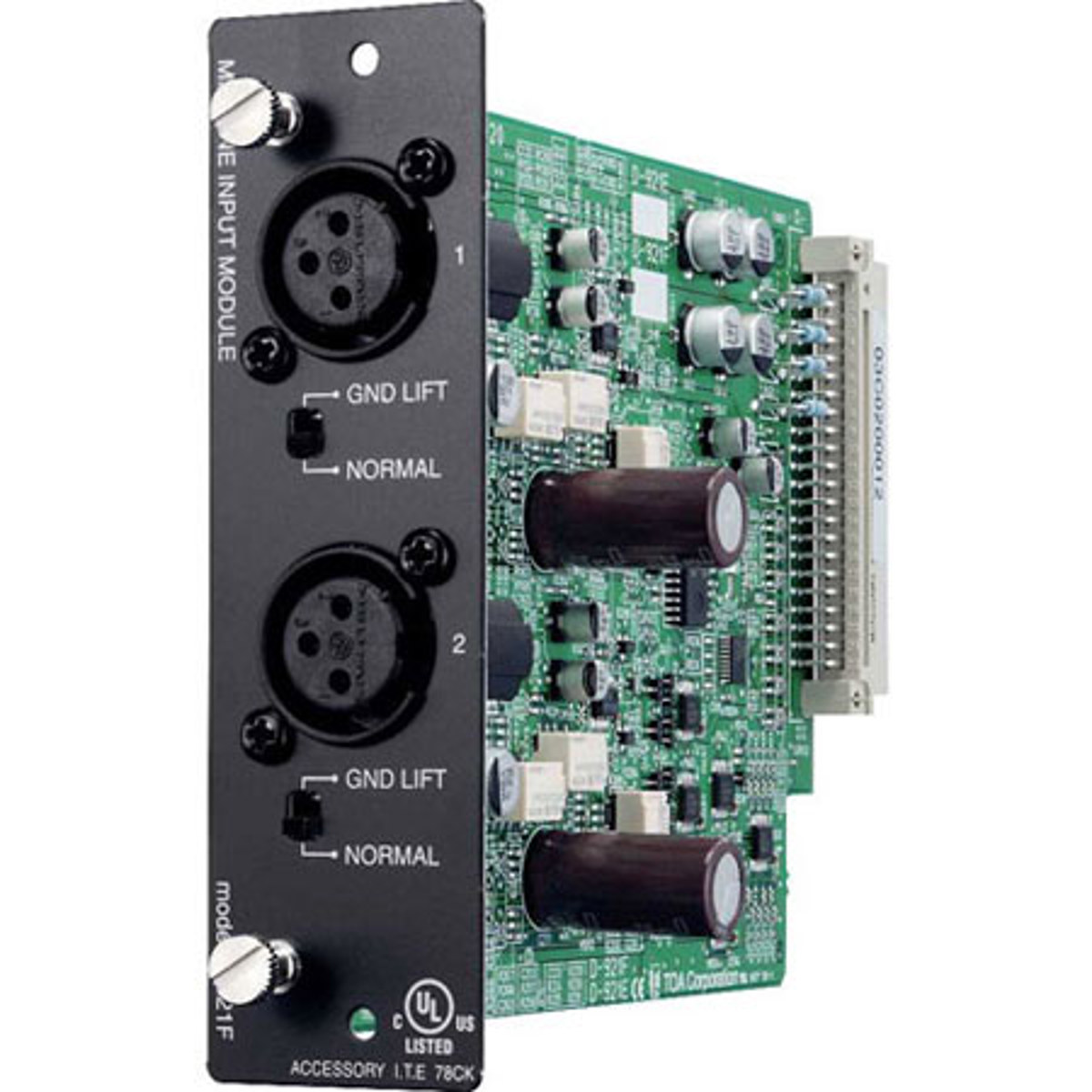 

TOA Electronics D921F 2x Mic/Line 20-Bit Input Module for D-901 and DP-K1