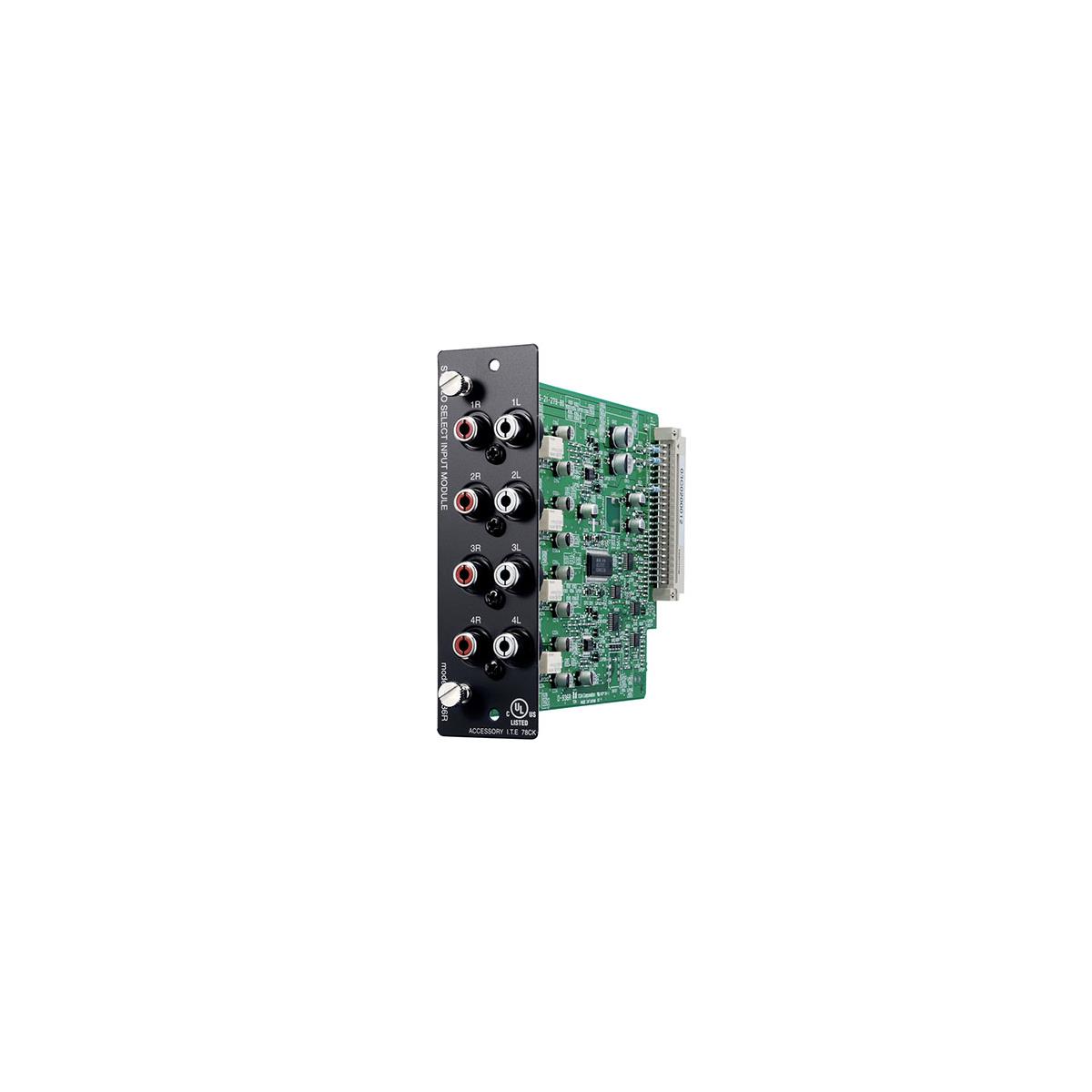 Image of TOA Electronics 4 Stereo Input Module for Digital Mixers