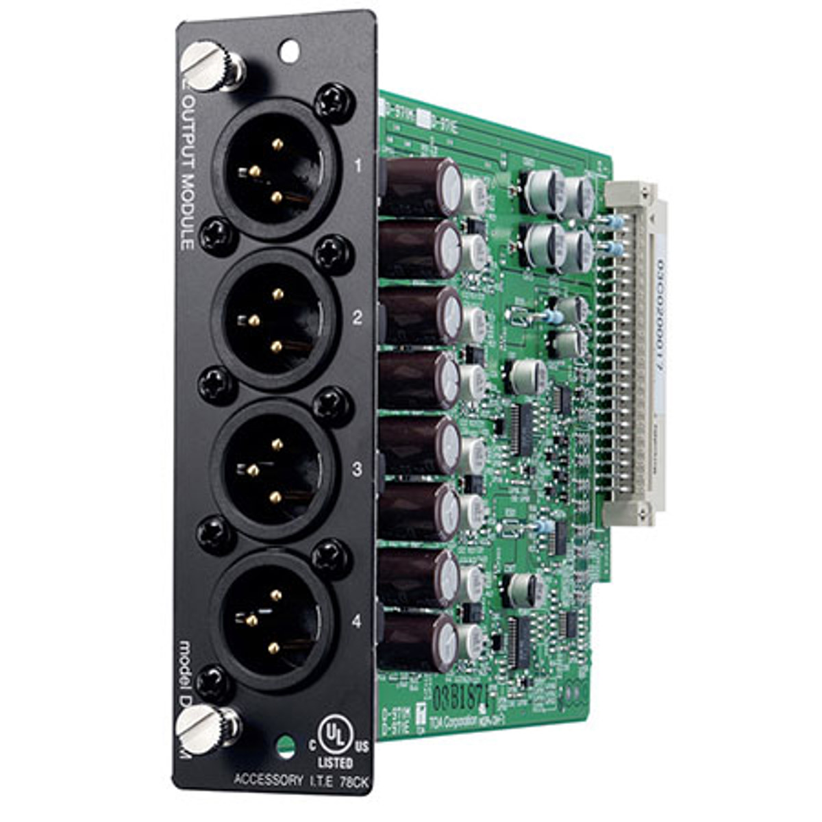 

TOA Electronics D-971M 4 Balanced Line Output Module for D-901 and DP-K1 Mixers