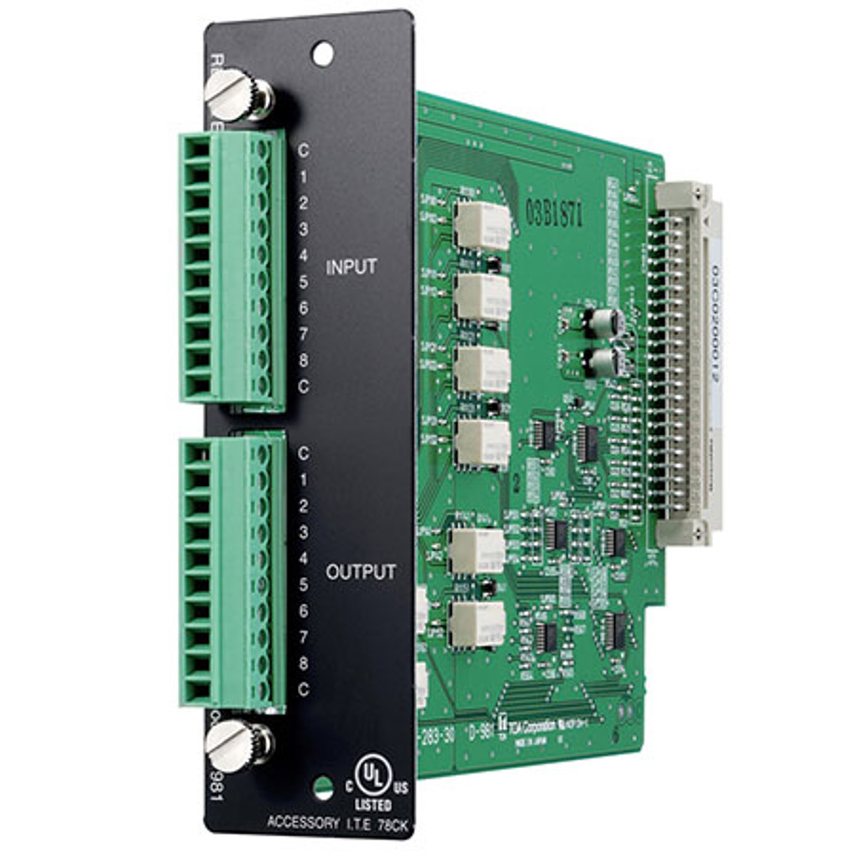 Image of TOA Electronics 8 Input/Output Remote Control Module for D-901 and DP-K1 Mixers