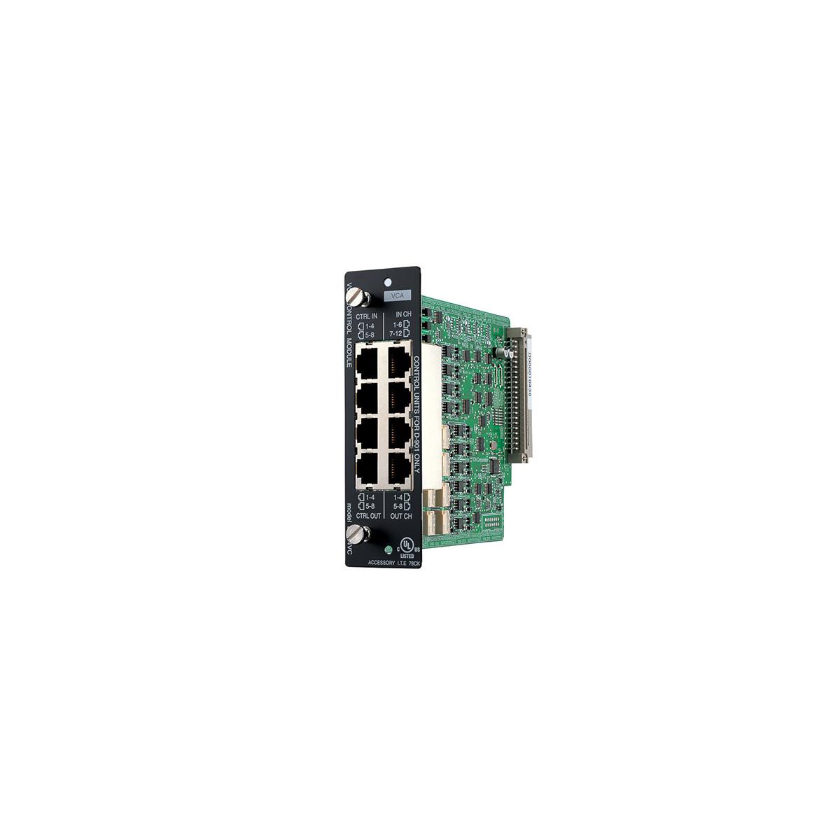 Image of TOA Electronics 12/8 Input/Output VCA Control Module for D-901 and D-911 Mixers