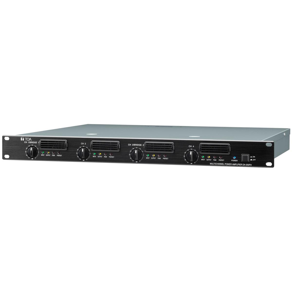 

TOA Electronics 4 Channel Digital Amplifier, 4x 250W at 4 Ohms