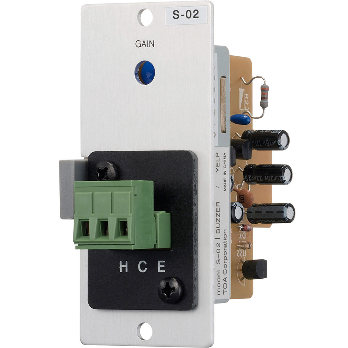 

TOA Electronics Buzzer/Yelp Tone Generator Module for 900 Amplifiers
