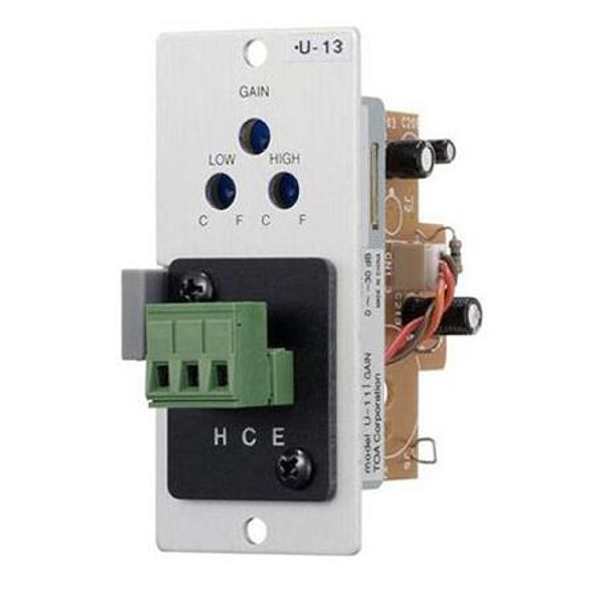 

TOA Electronics 900 Unbalanced Line Input AUX Module with Mute-Receive & RTB