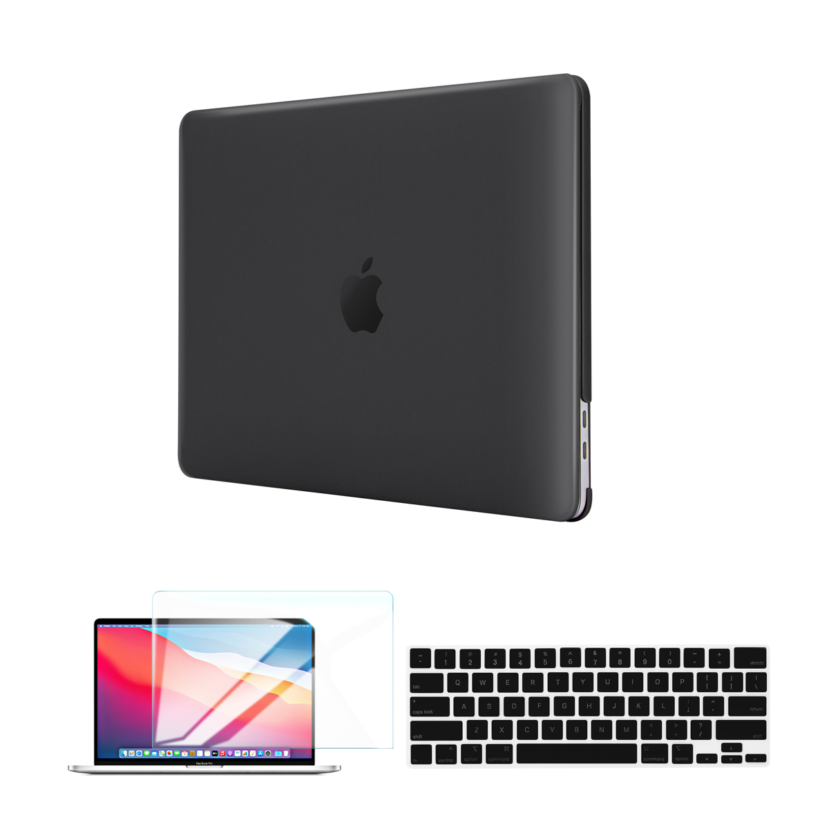 Жесткий чехол Techprotectus для Apple MacBook Pro 13 дюймов, матовый черный