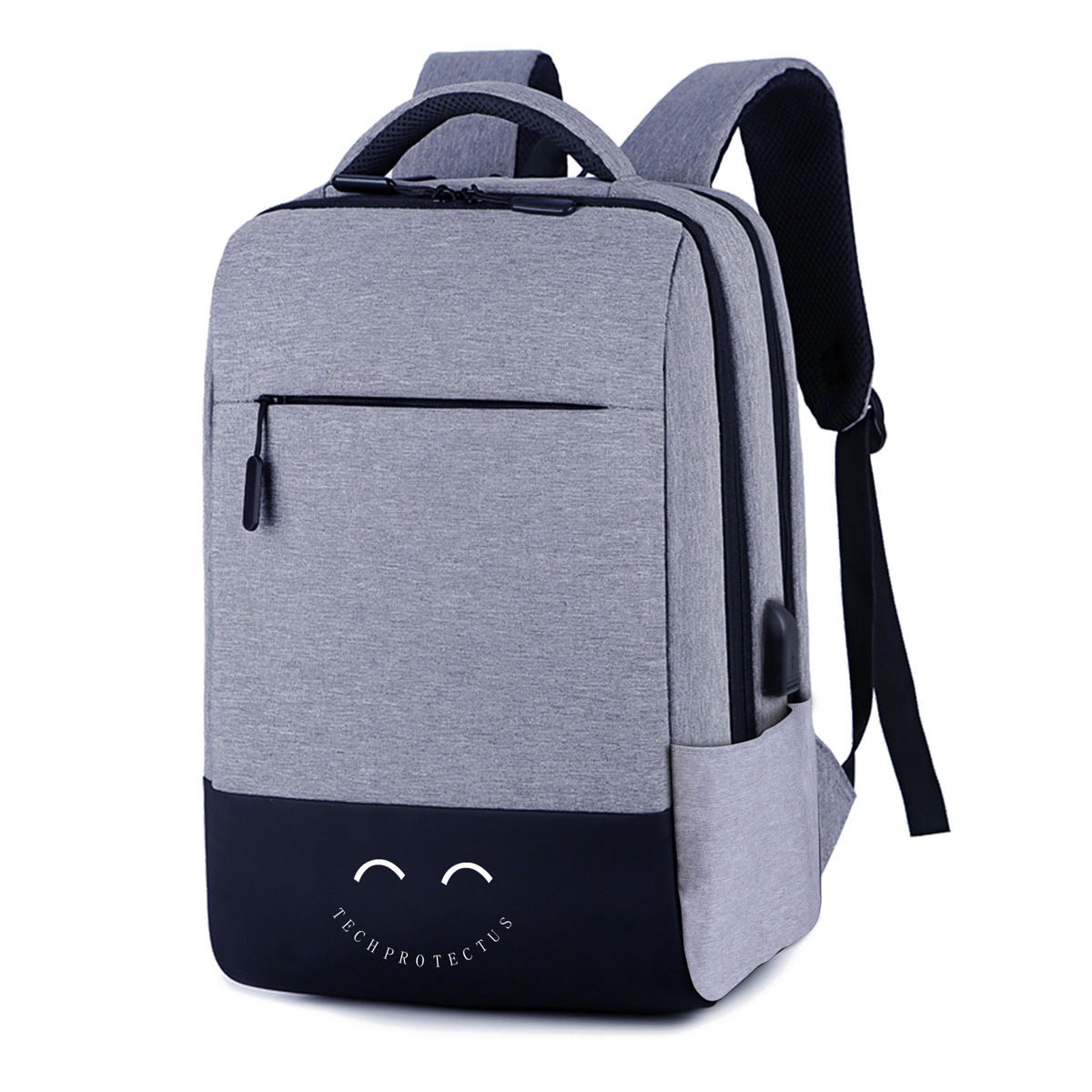 

Techprotectus TechProtectus 15.6" Laptop Backpack with USB Charging Port, Gray