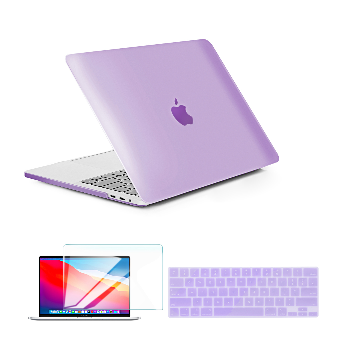 Твердый чехол Techprotectus для Apple 13 MacBook Air, лавандовый #RTPLPKMA13M1