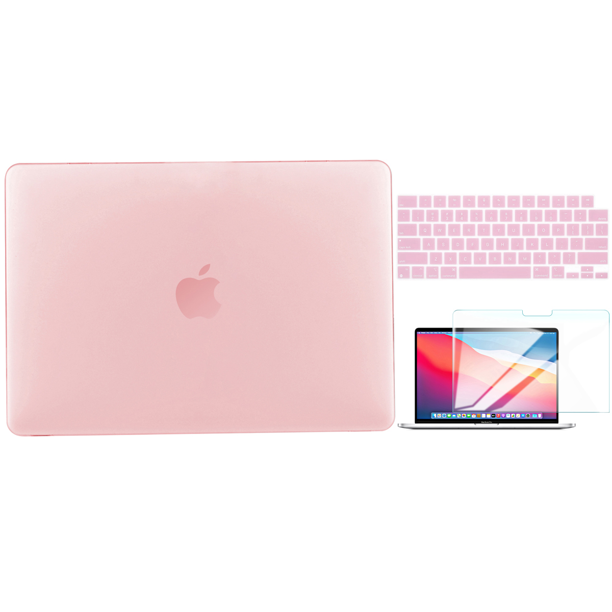 Жесткий чехол TechProtectus Colorlife для MacBook Pro 14 дюймов, 2021 г., розовый кварц