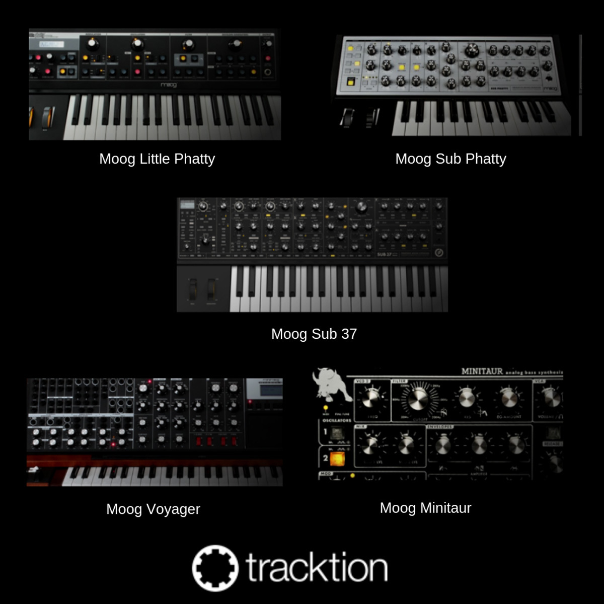 

Tracktion RetroMod FAT Contemporary Moog Synthesizer Emulation Software,Download