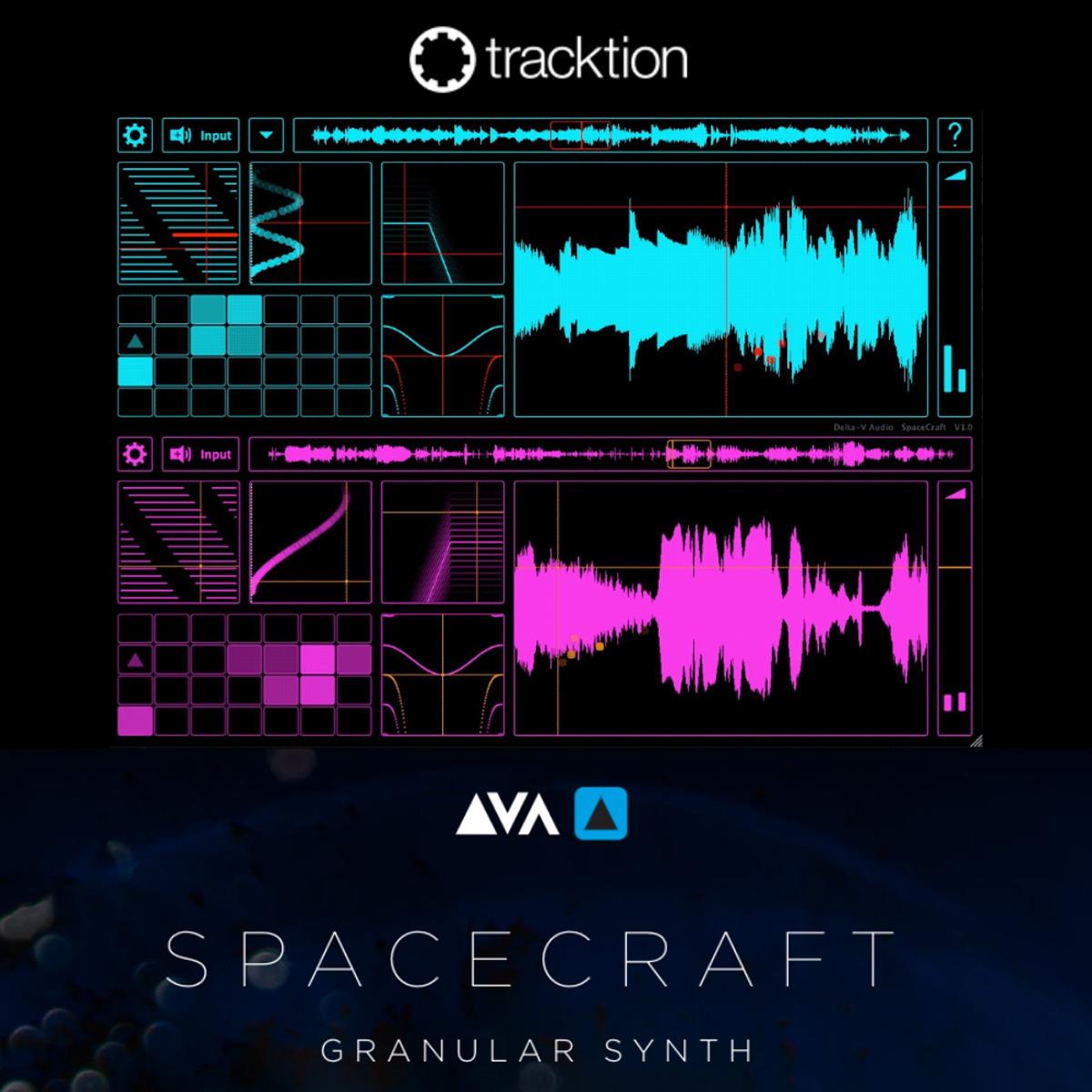 Image of Tracktion Delta-V Audio Spacecraft Granular Synth Plug-In