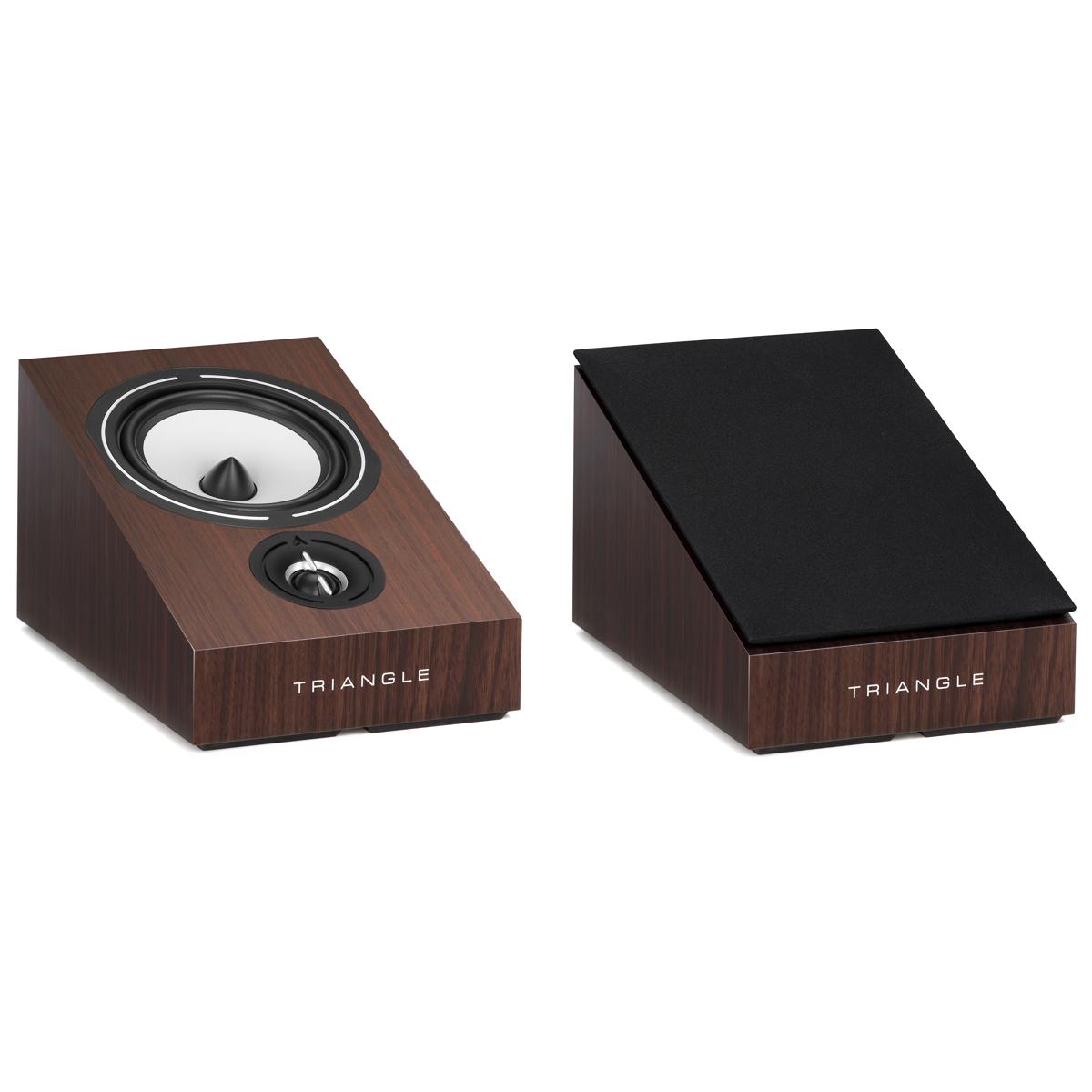 Triangle Borea BRA1 80W 2-Way Home Cinema Surround Sound Speaker, Pair, Walnut -  BORE_TVA10_V_V1_C