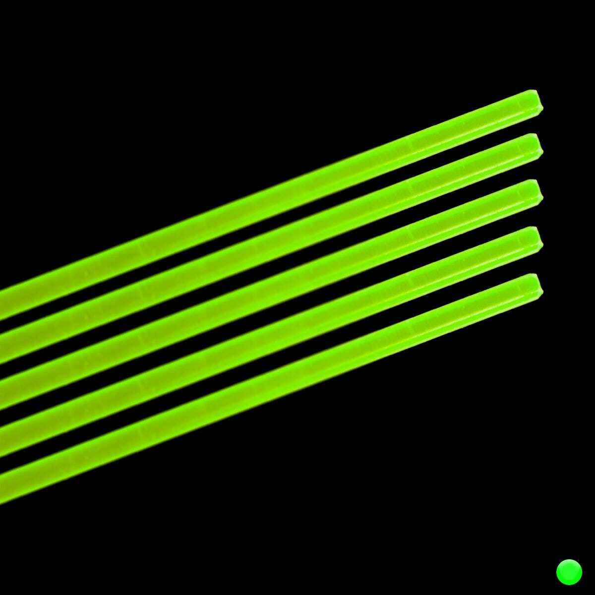 

TruGlo Fiber Optic Rod, .010x9", 5 Pack, Green