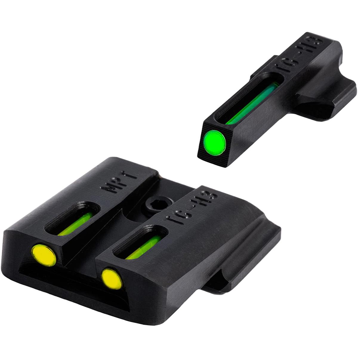 

TruGlo TG131MPTY Tritium Fiber Optic Sight for Smith and Wesson M&P, Yellow Rear