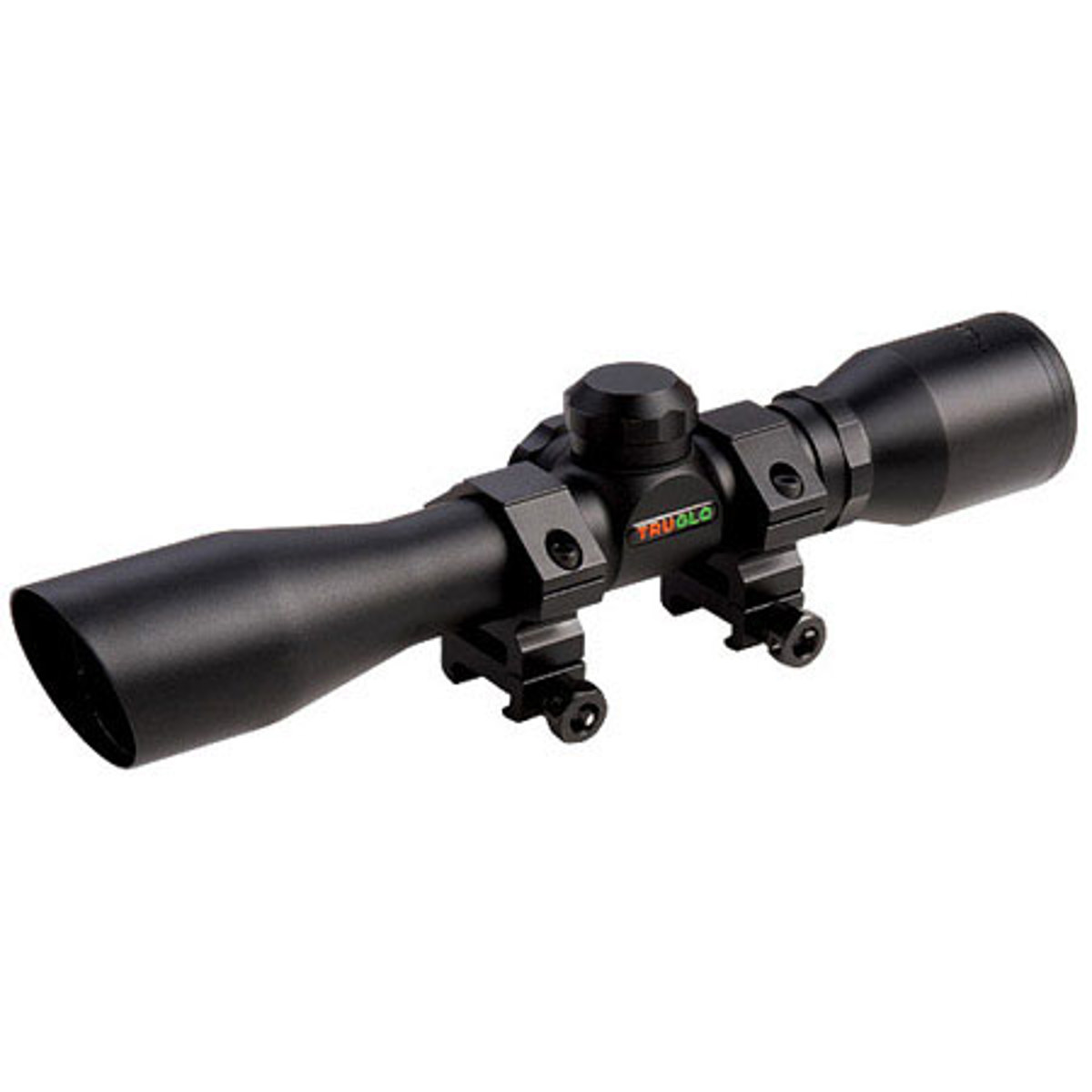 

TruGlo 4x32 Compact Shotgun Scope, Diamond Ballistic Reticle, Rings, 1" Tube